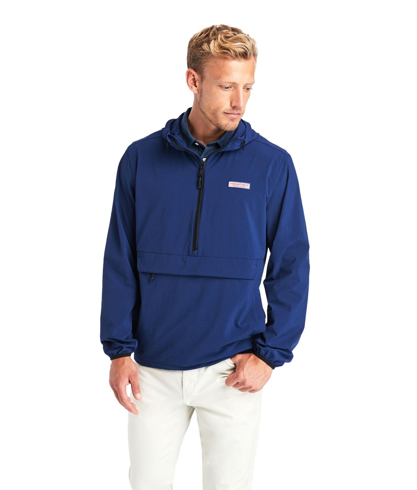 Vineyard Vines Kenworth Packable Anorak Jacket in Blue for Men Lyst