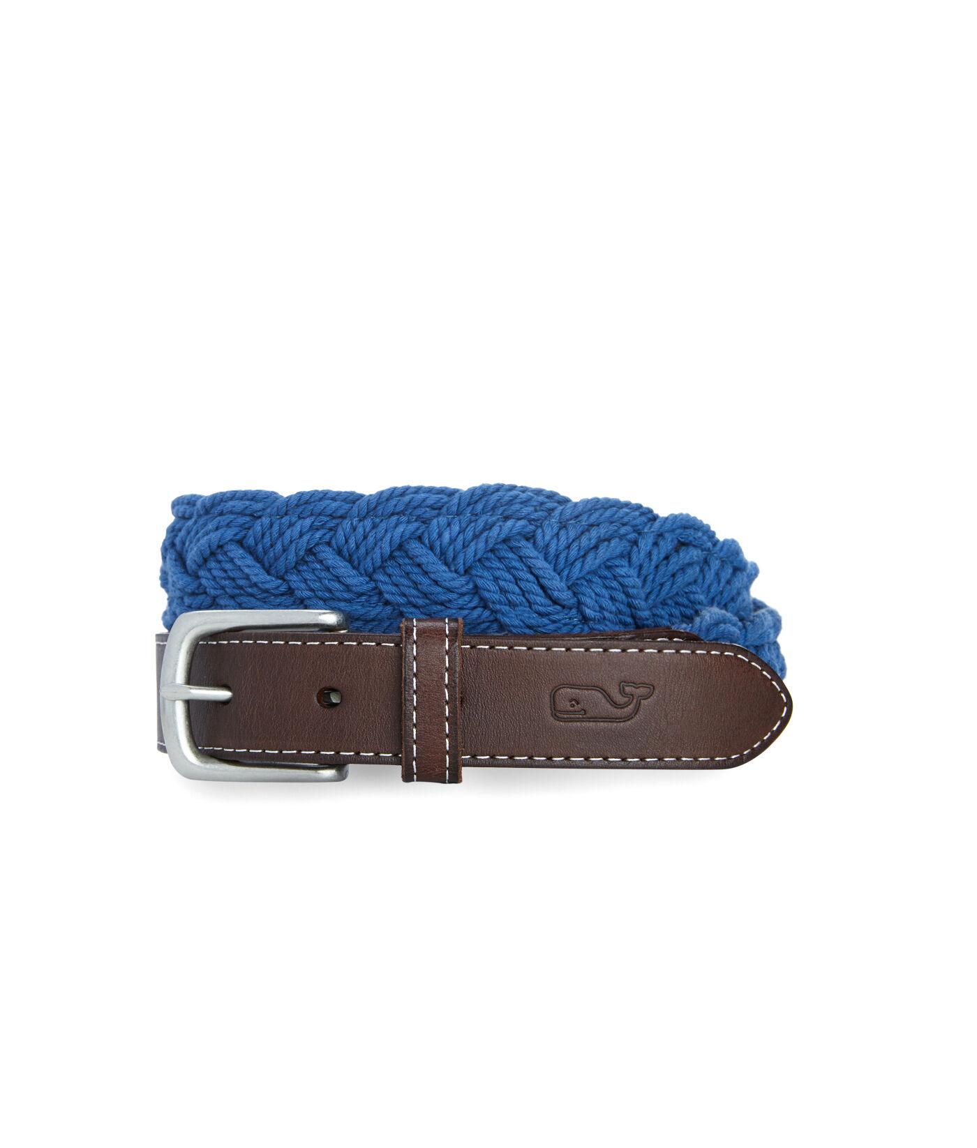 Vineyard Vines Distressed Rope Belt in Blue for Men Lyst