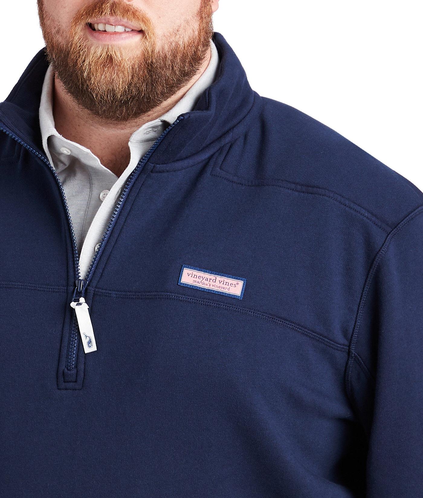 Vineyard Vines Cotton Big & Tall Collegiate Shep Shirt Pullover in Navy