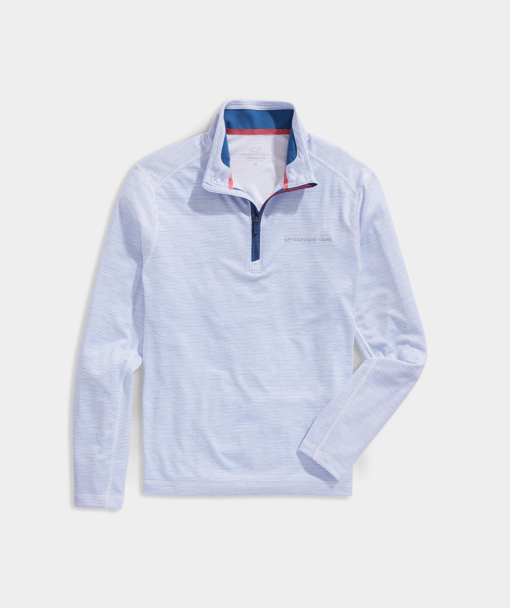 vineyard vines performance quarter zip
