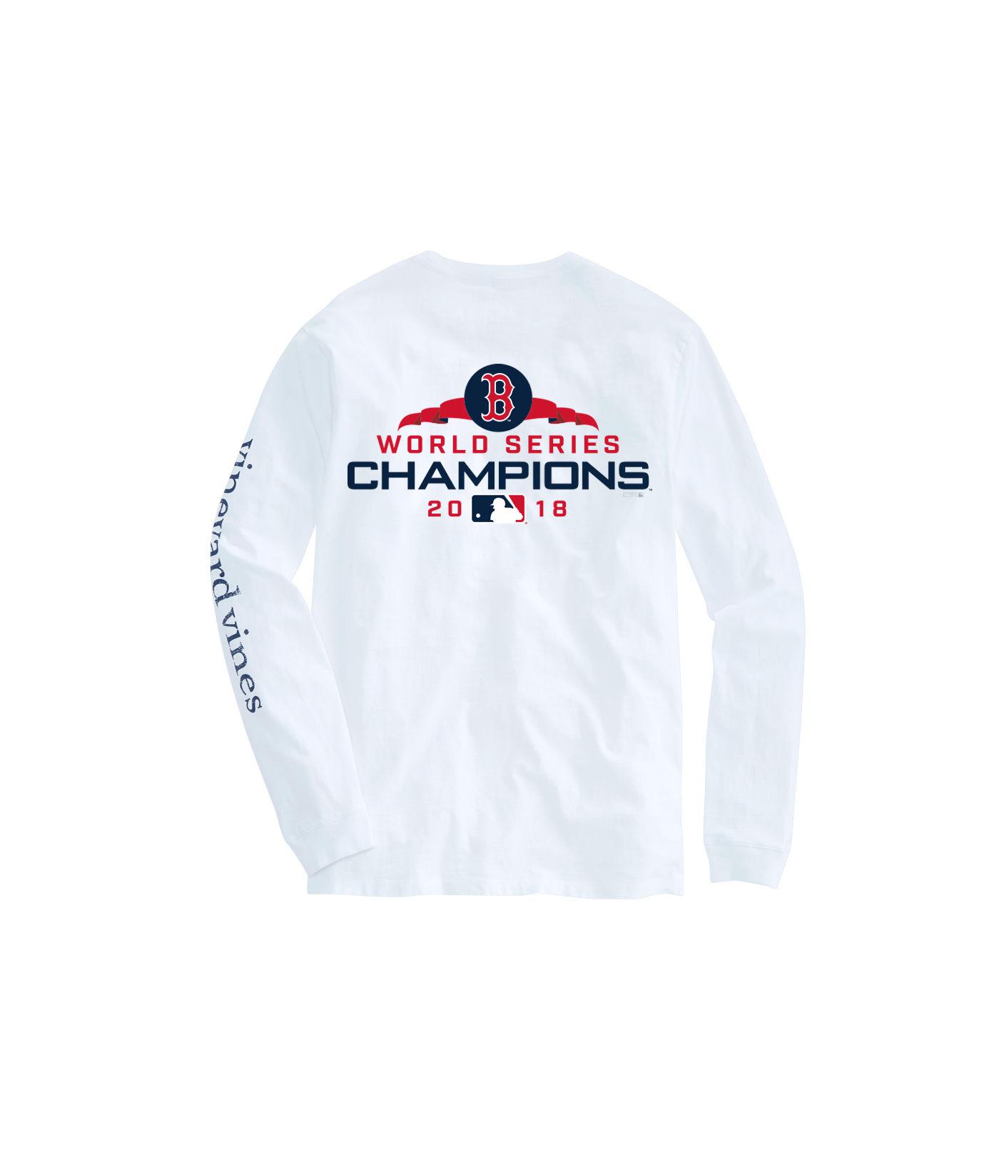 long sleeve red sox shirt