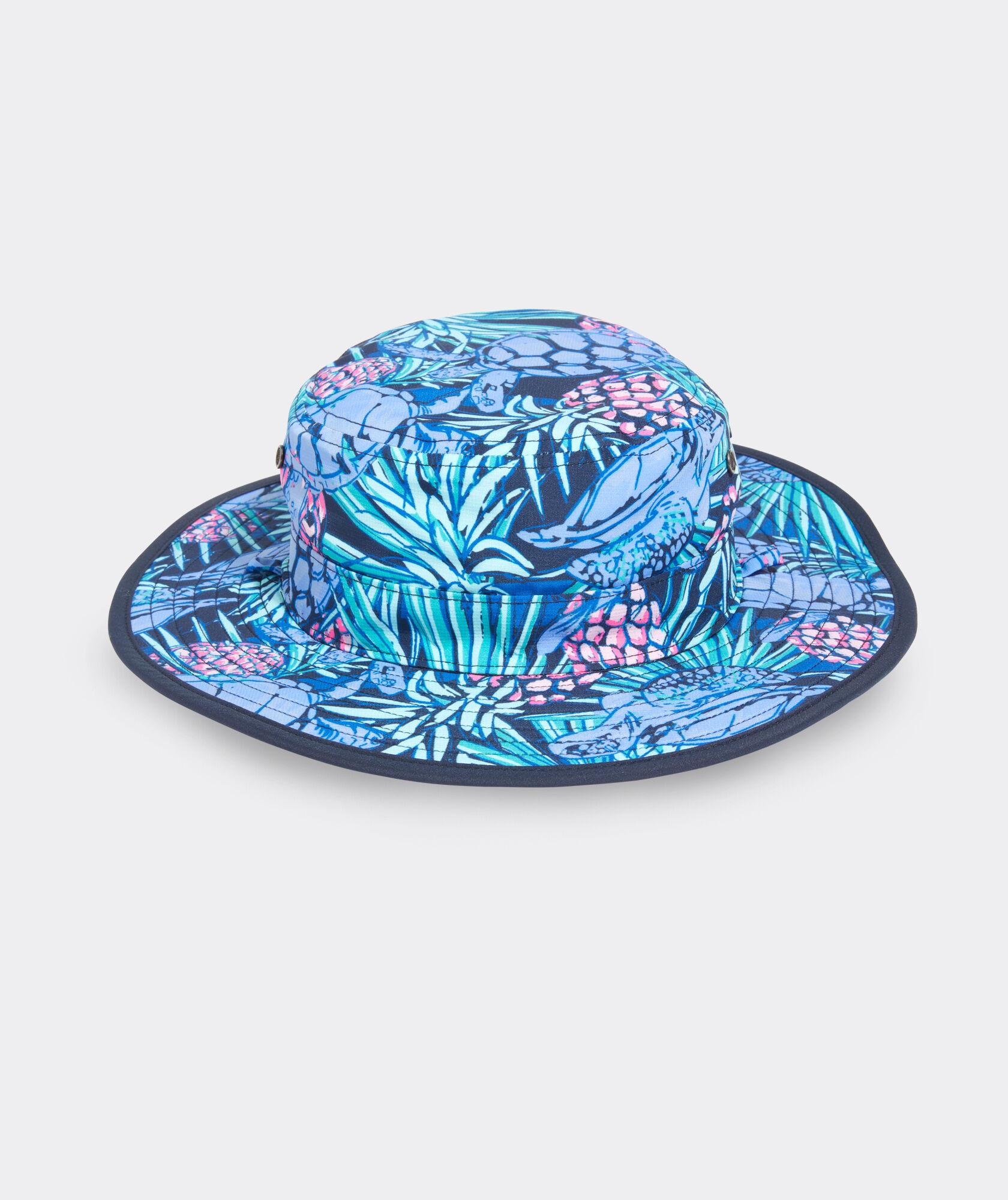 Sea Turtle School Reversible Bucket Hat 