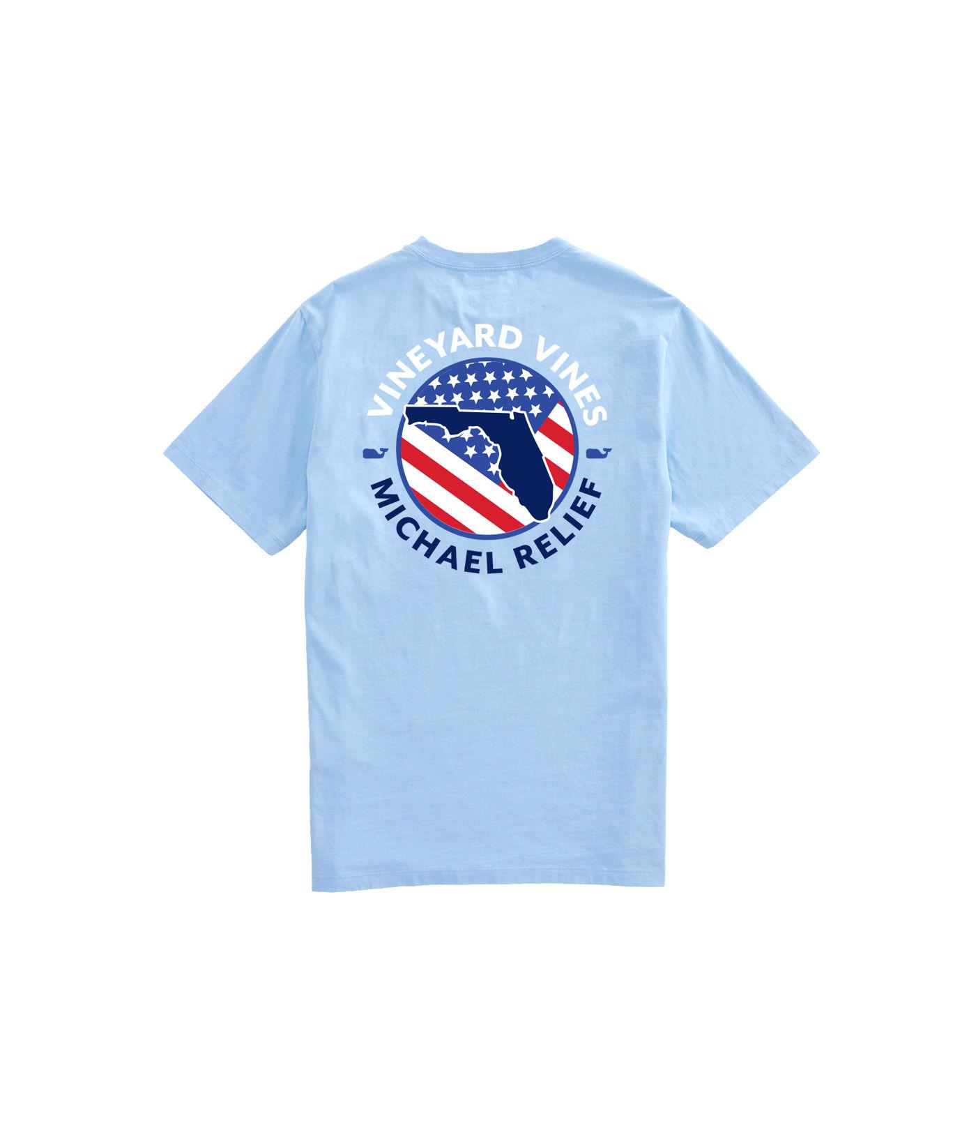 vineyard vines hurricane dorian shirt