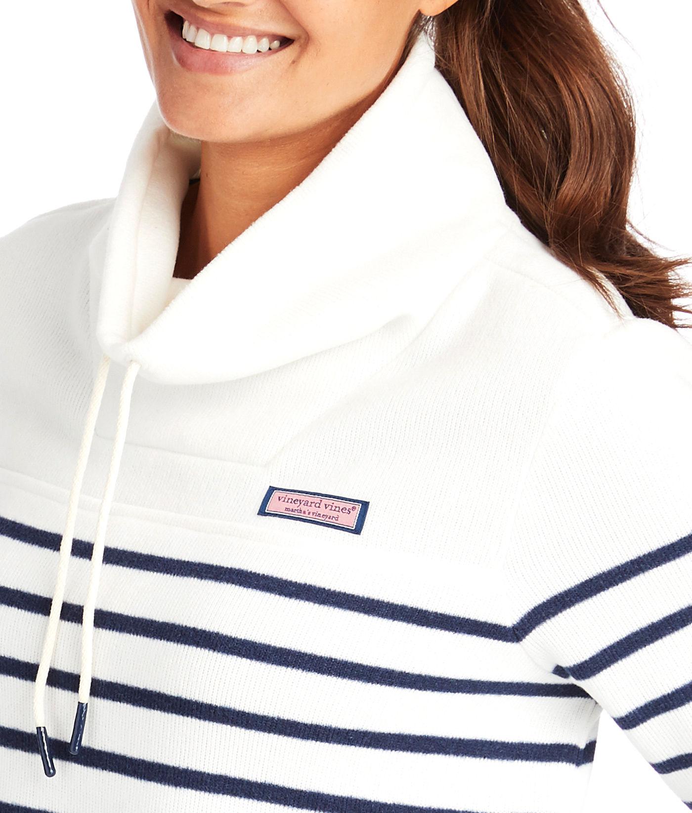 vineyard vines striped pullover