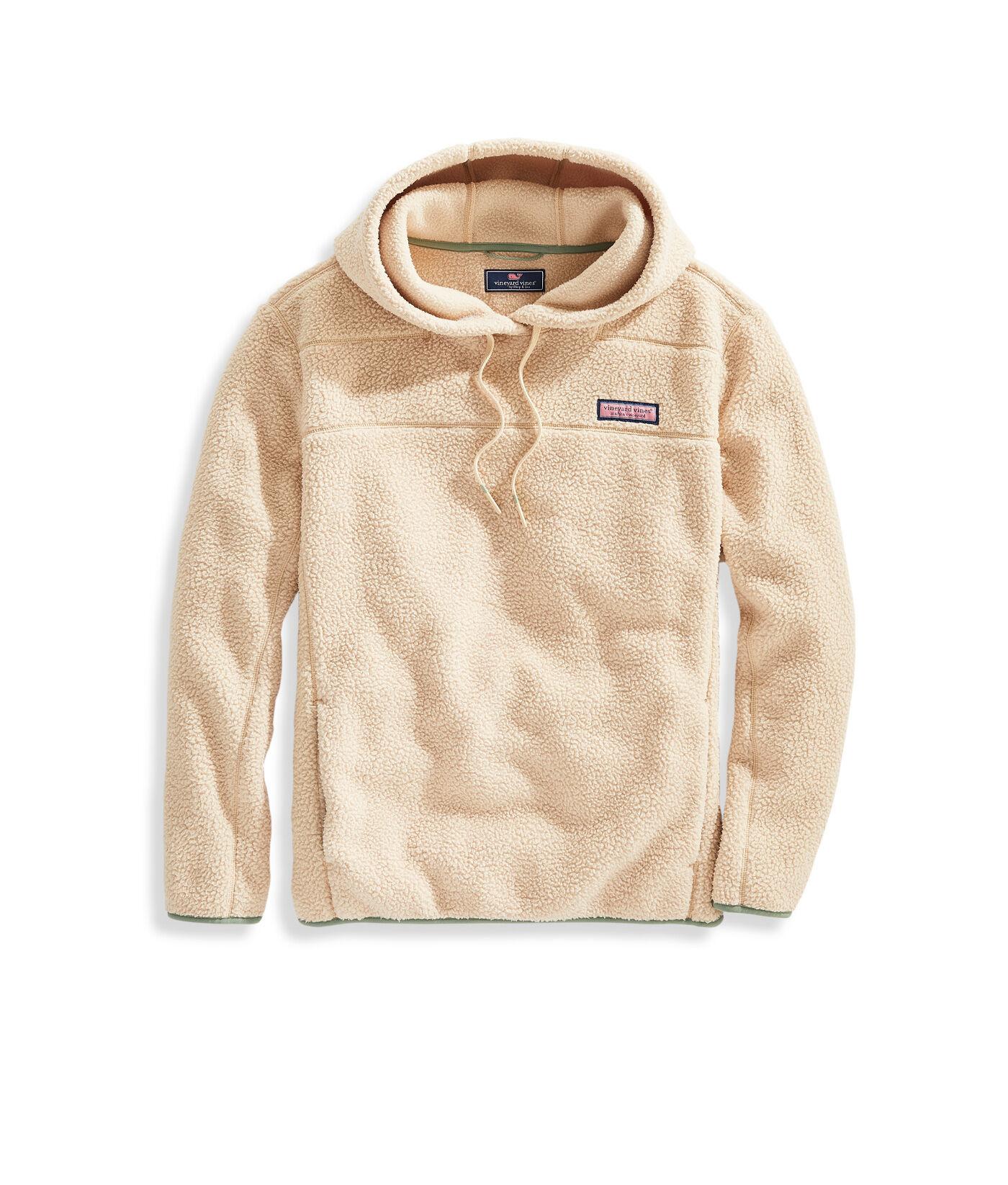 Vineyard Vines Synthetic Stillwater Fleece Hoodie in Camel (Natural
