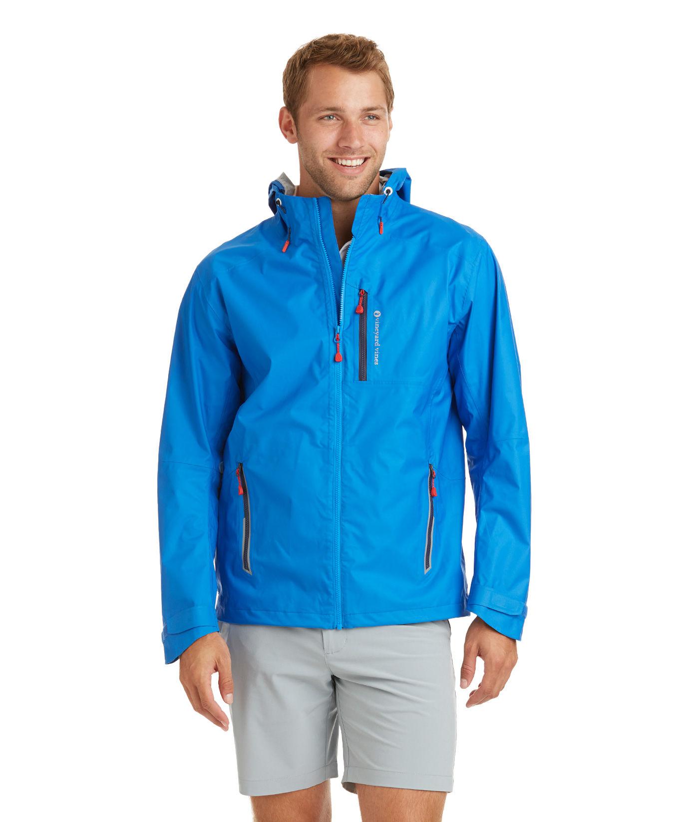 vineyard vines mens rain jacket