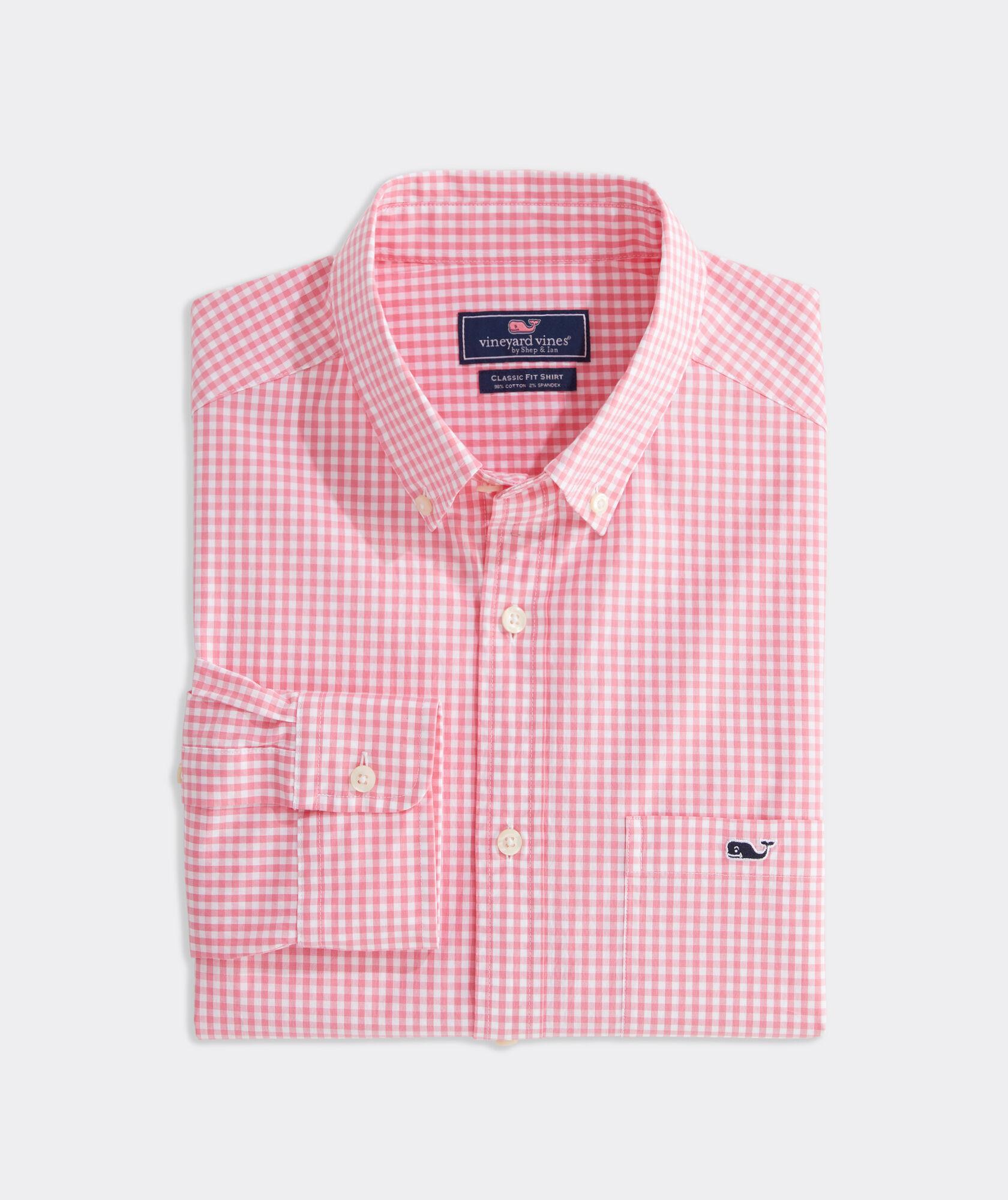 Vineyard Vines Stretch Cotton Gingham 