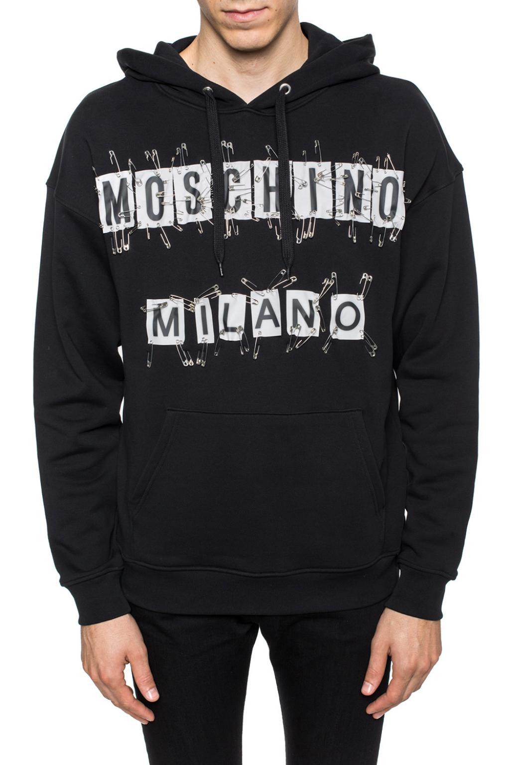 moschino safety pin sweater