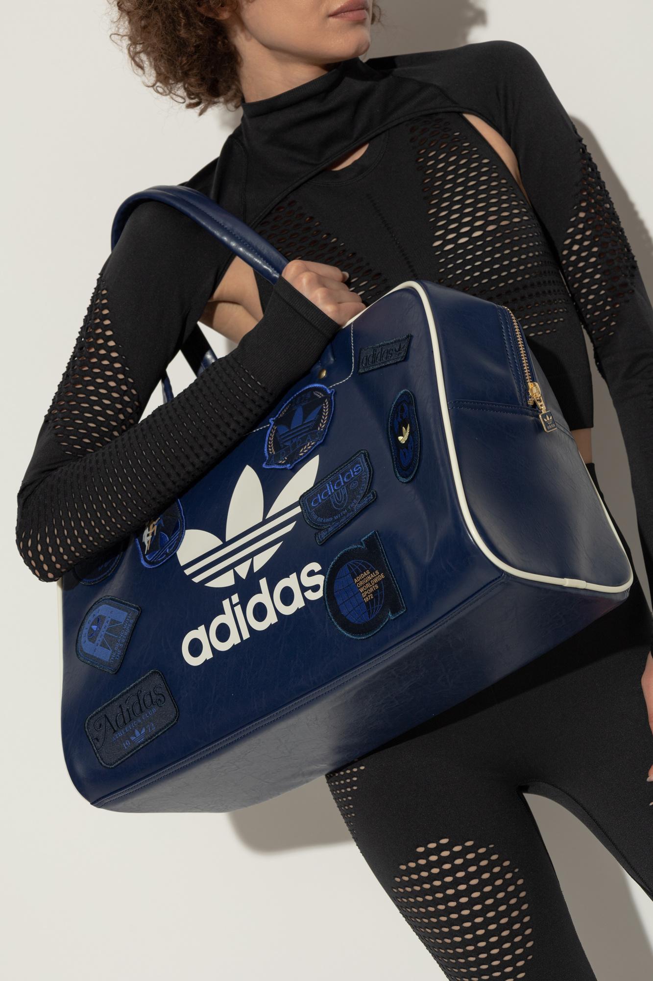 Adidas originals perforated duffle bag sale
