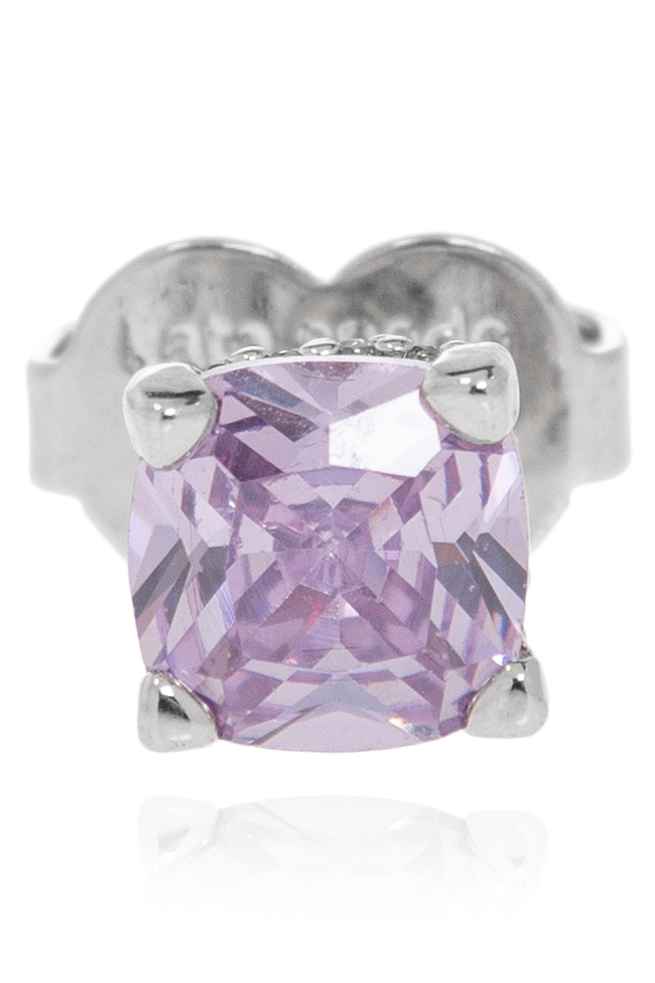 Kate Spade Earrings With Zirconias in Purple Lyst UK