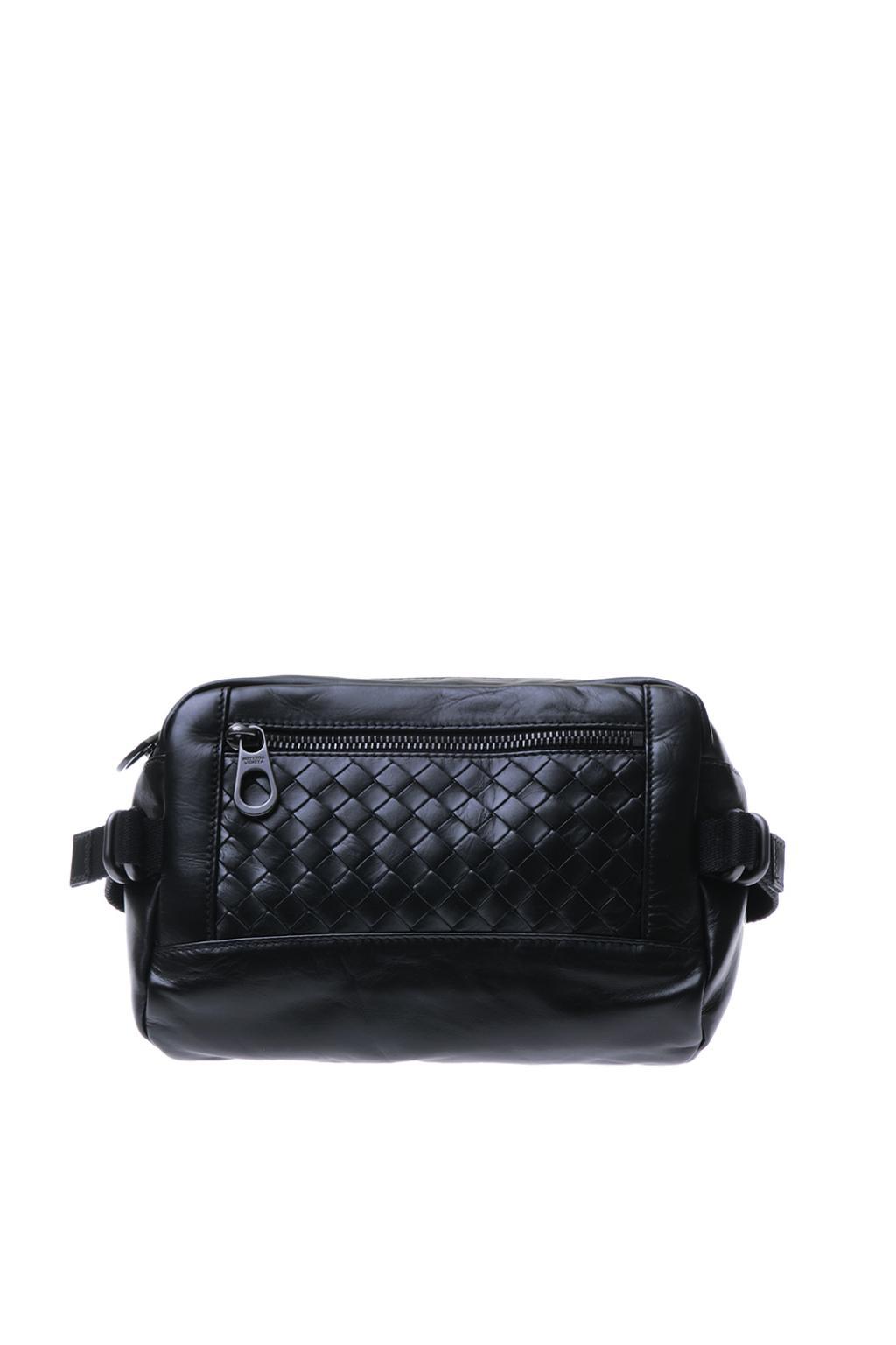 Bottega Veneta Black Belt Bag for Men | Lyst
