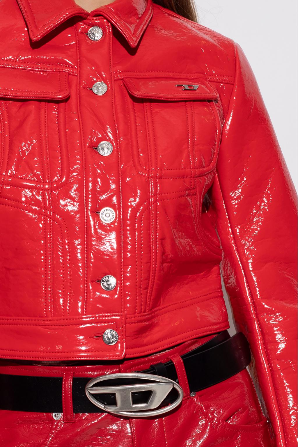 DIESEL 'g-magnolia' Jacket in Red | Lyst