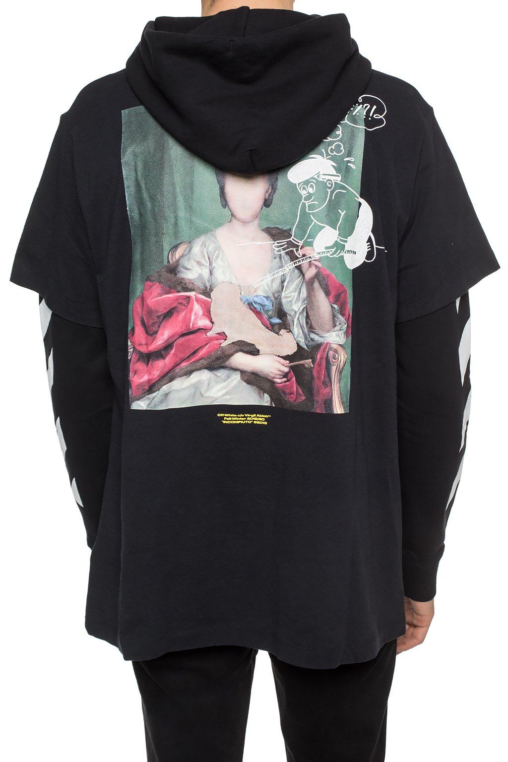 off white faceless hoodie