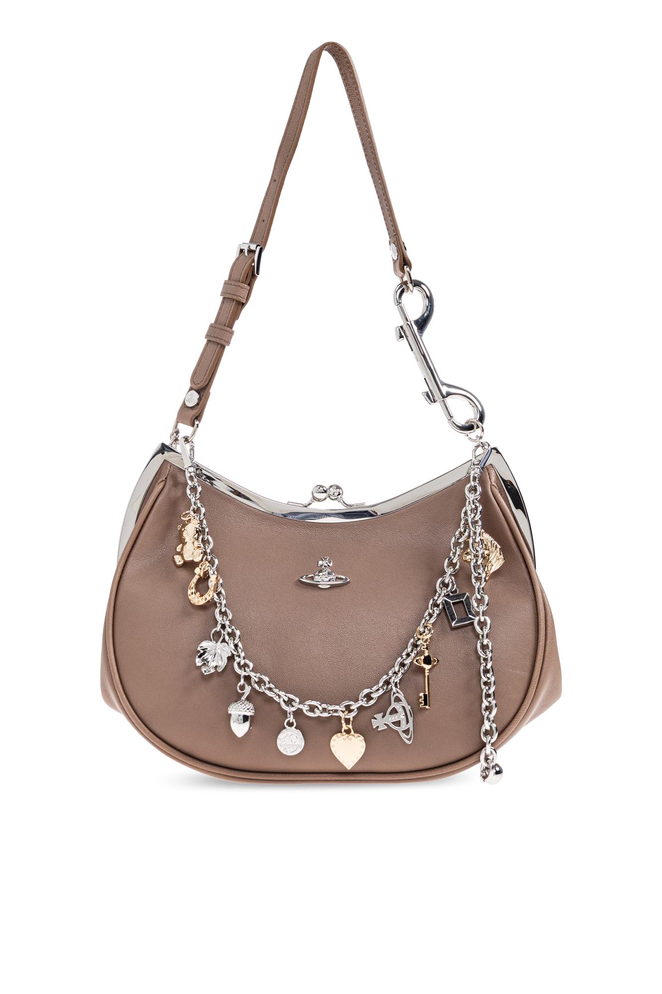 Vivienne Westwood Shoulder Bag 'Charm' in Natural Lyst UK