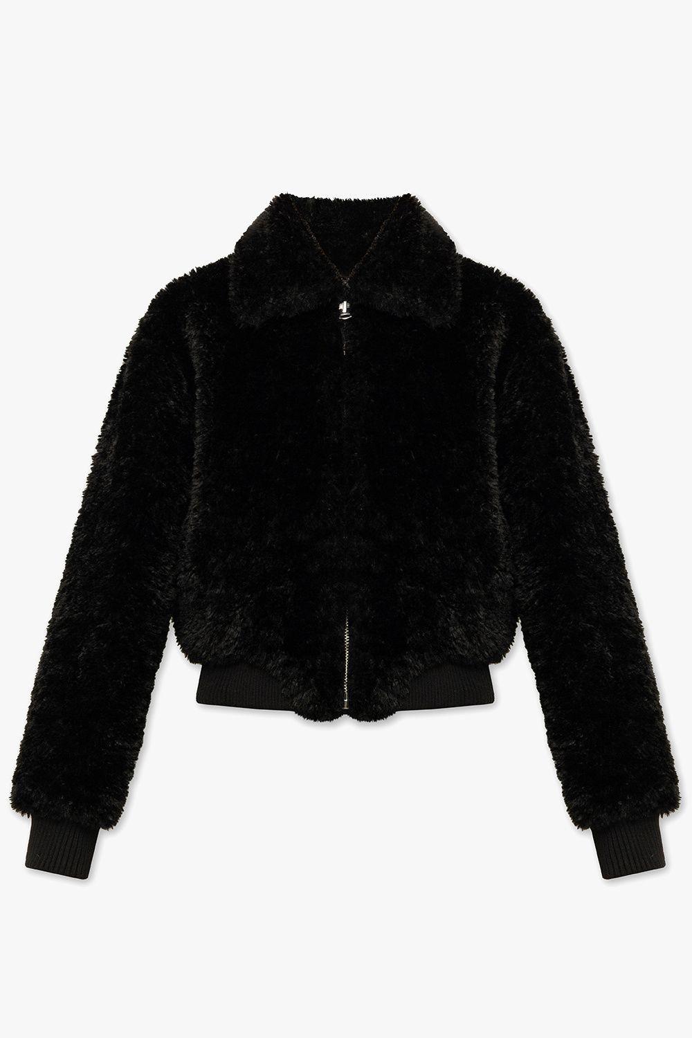 Rag and bone cheap black bomber jacket