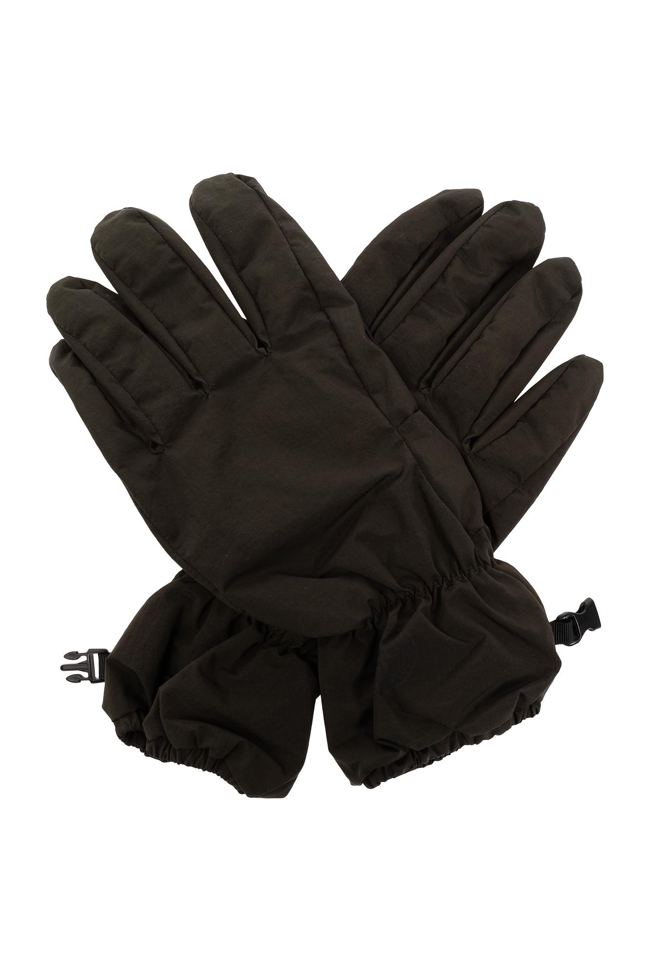 Stone Island Gloves With Logo, in Black for Men | Lyst