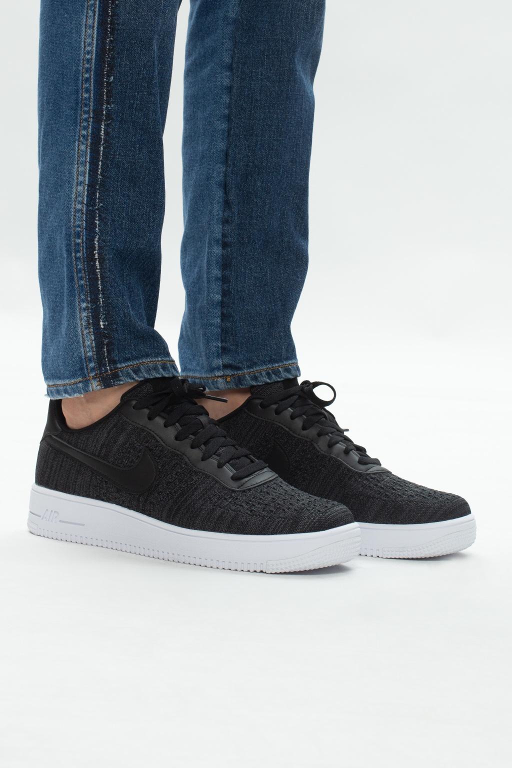 Nike Synthetic Air Force 1 Flyknit 2.0 in Black,White,Anthracite (Black)  for Men | Lyst