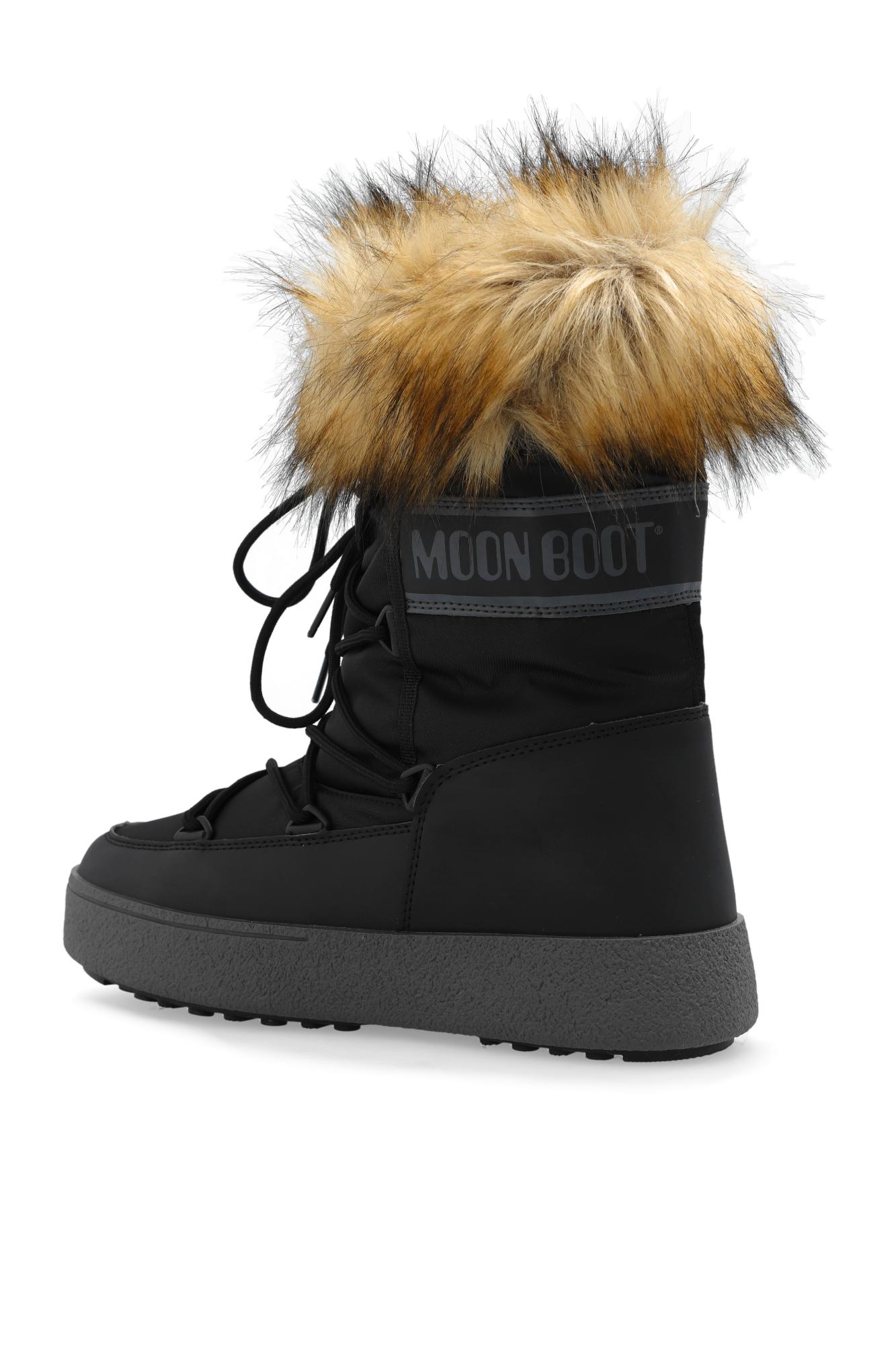 moon boot monaco low black