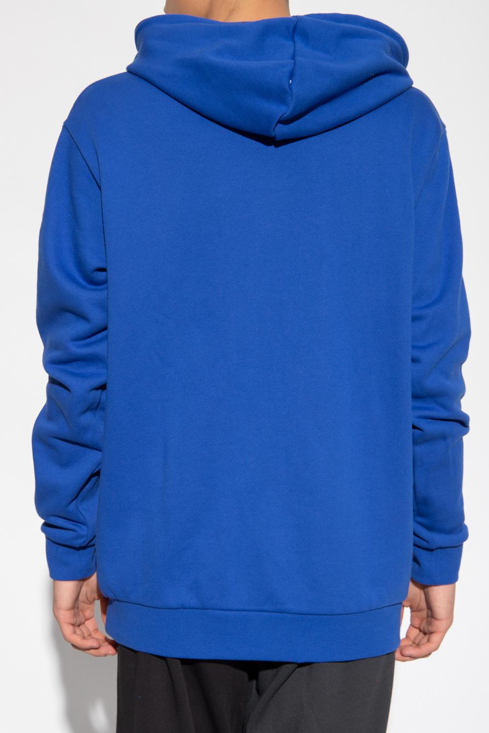 adidas Originals Hoodie With Logo in Blue for Men | Lyst