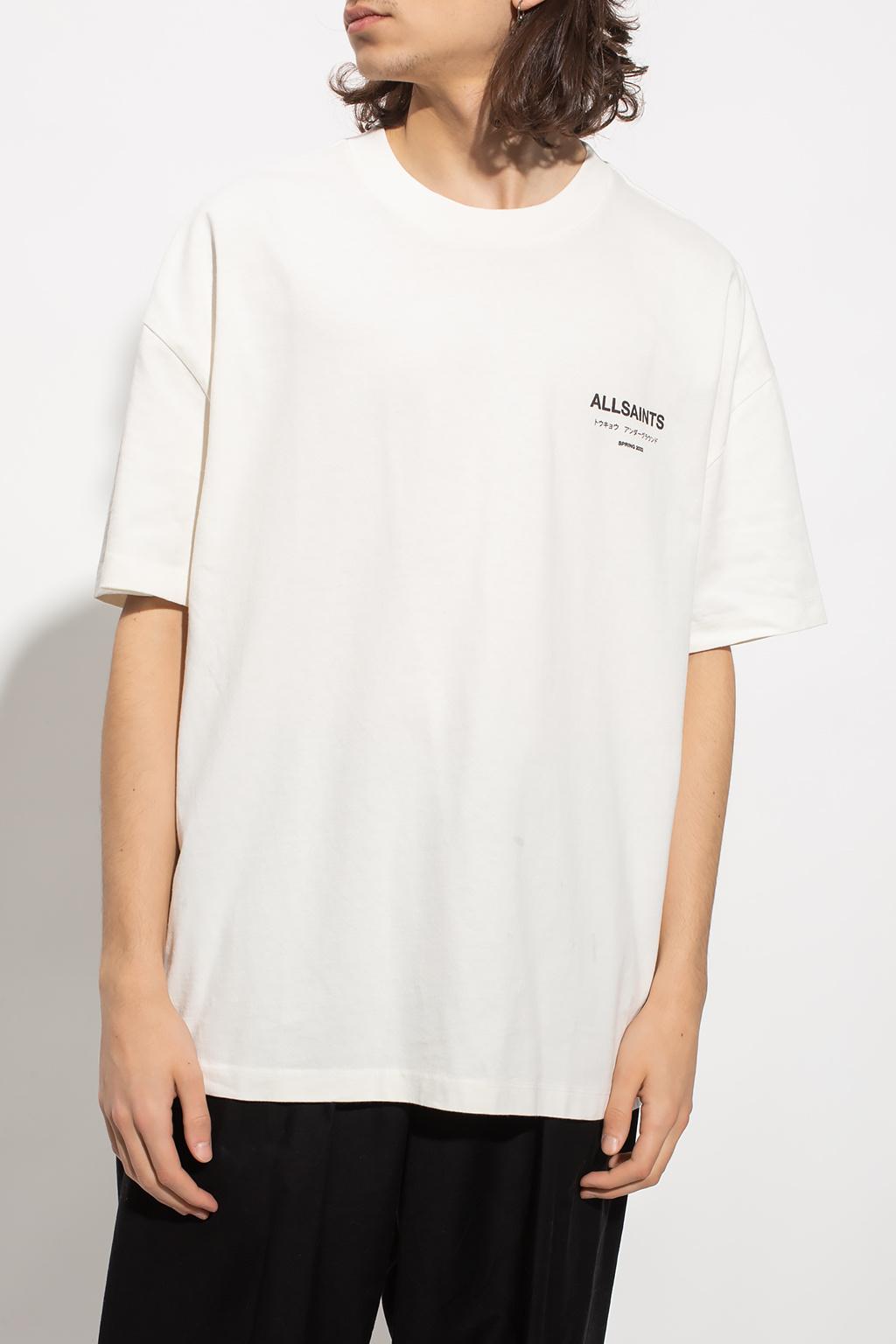 all saints white tshirt