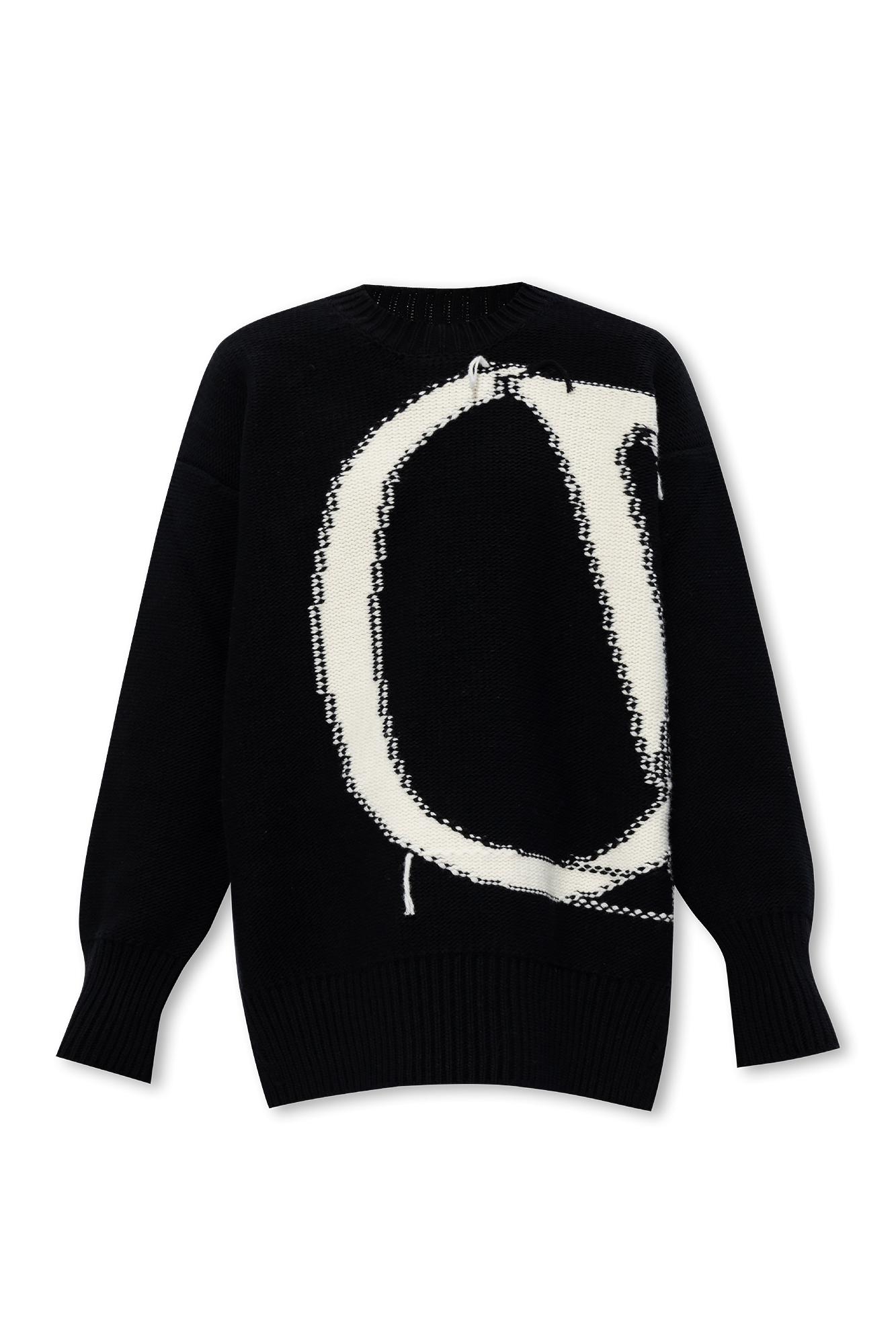 Off-White c/o Virgil Abloh - Men's Monogram Motif Sweater Crew Neck