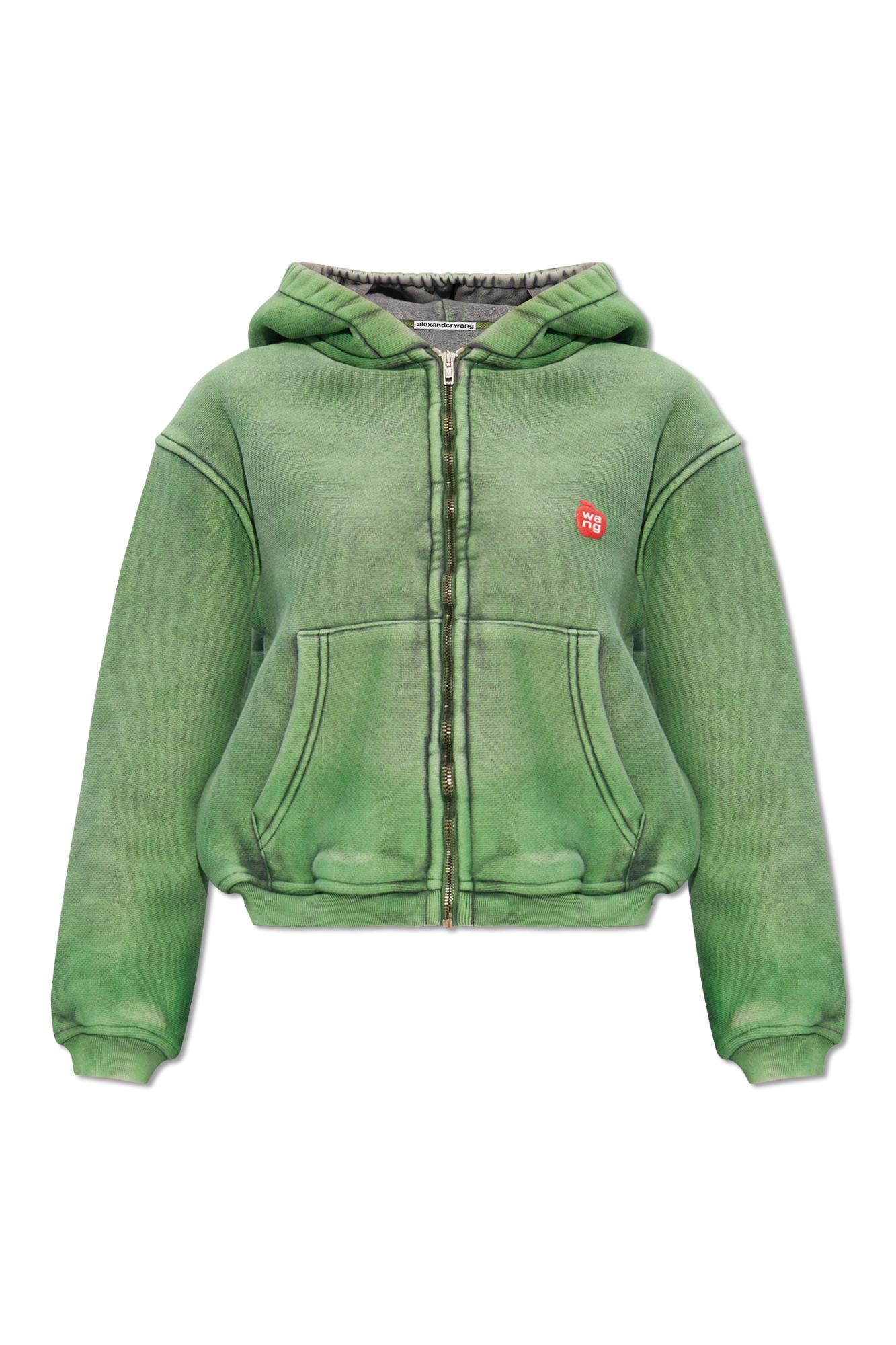 alexander-wang-GREEN-Hoodie-