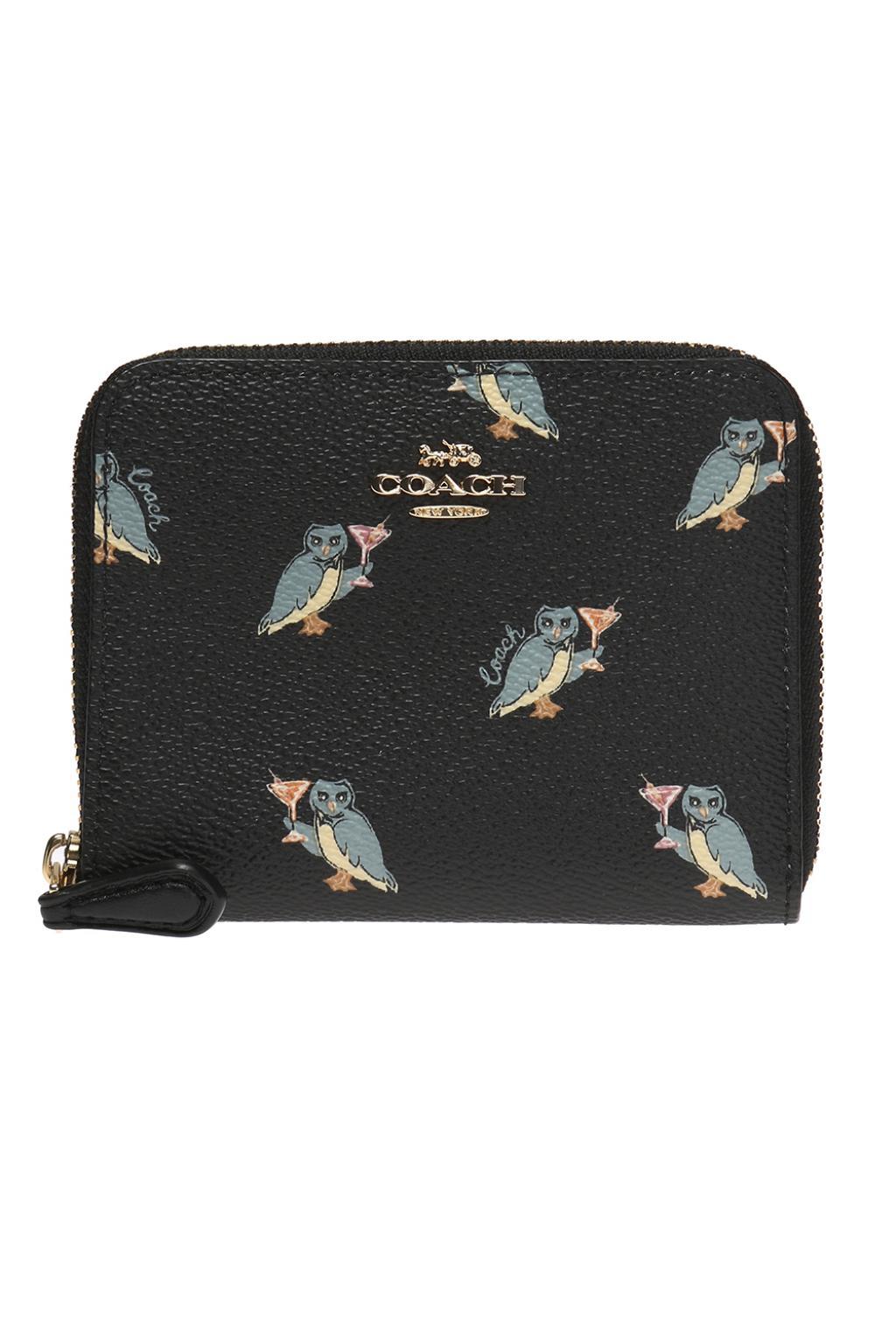 owl coach wallet