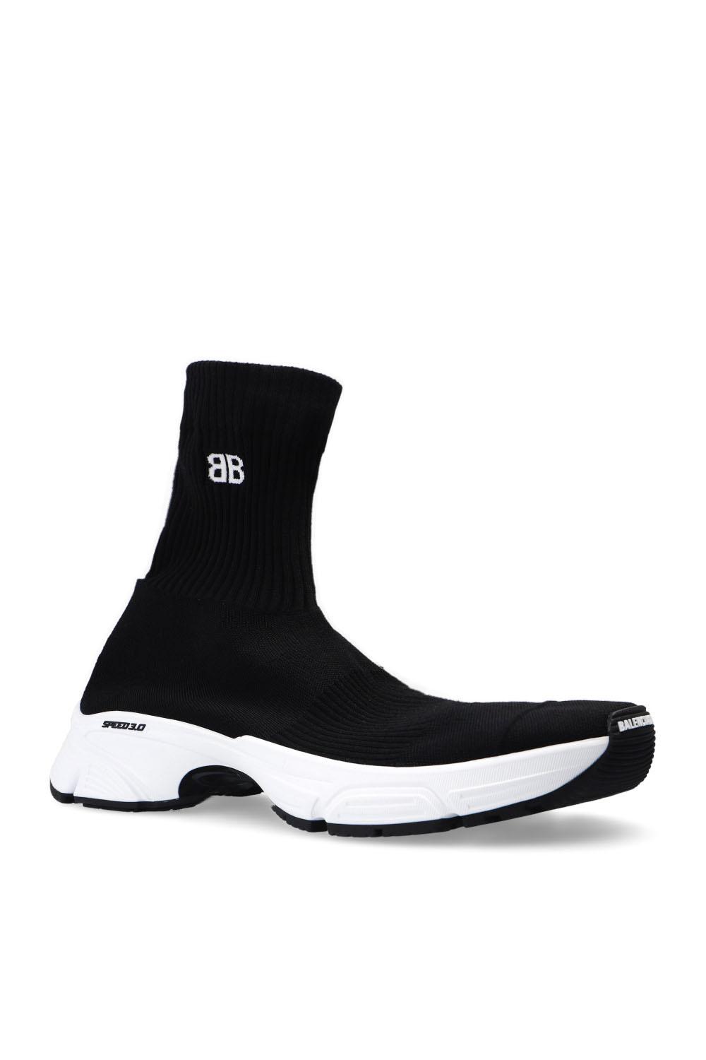 Balenciaga 'speed 3.0' Sock Sneakers in Black for Men - Lyst