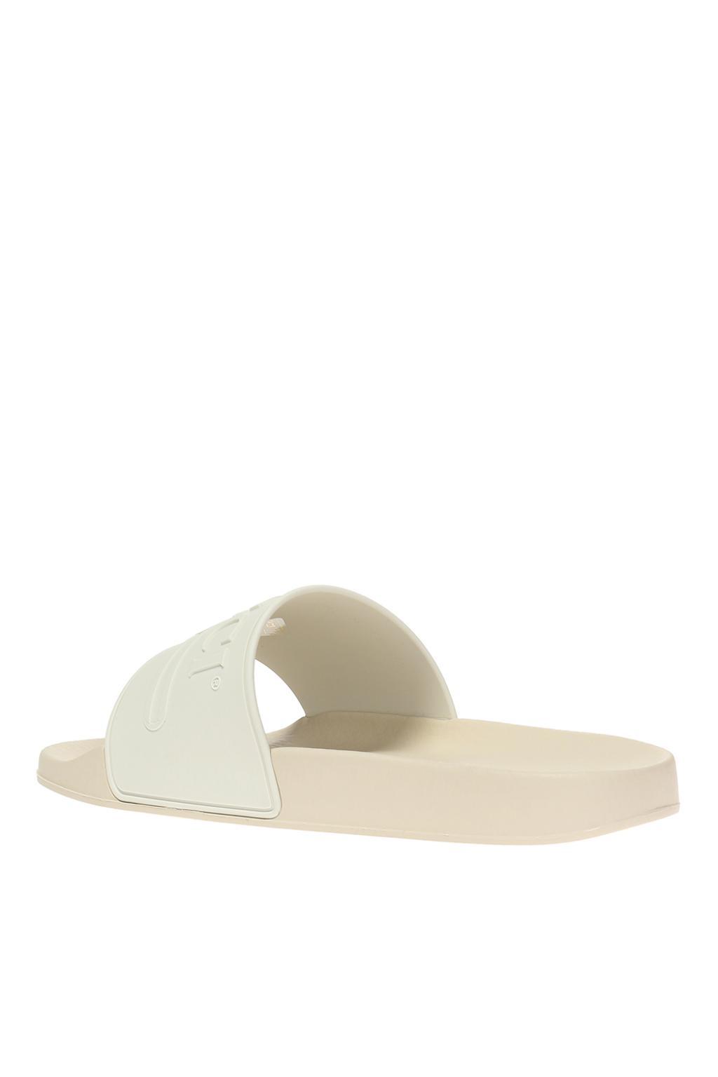cream gucci sandals