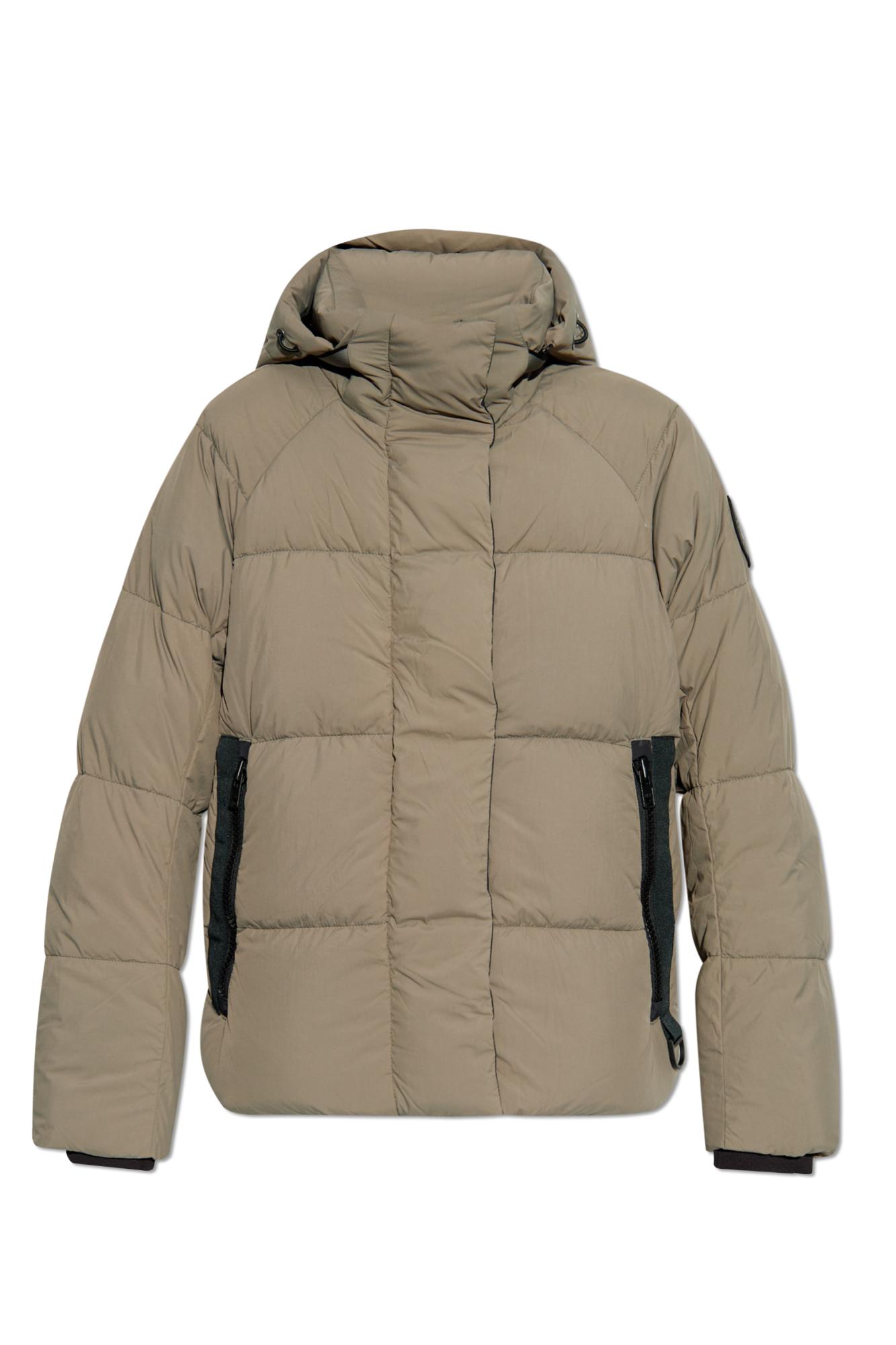 Canada Goose Hooded Down Parka Jacket in Natural Lyst Australia