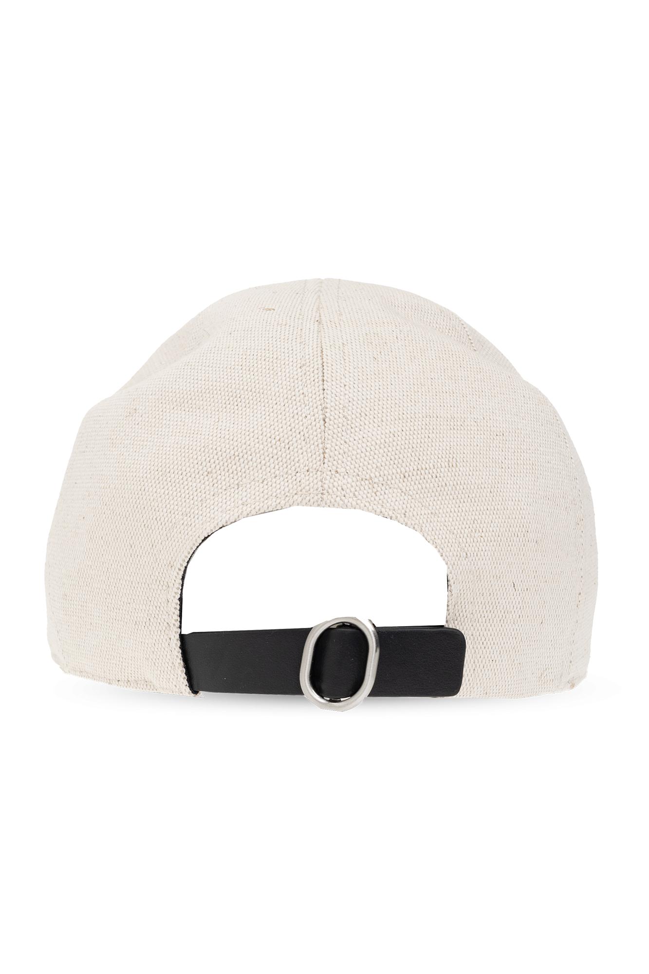 Jil Sander Leather Baseball Cap - Farfetch