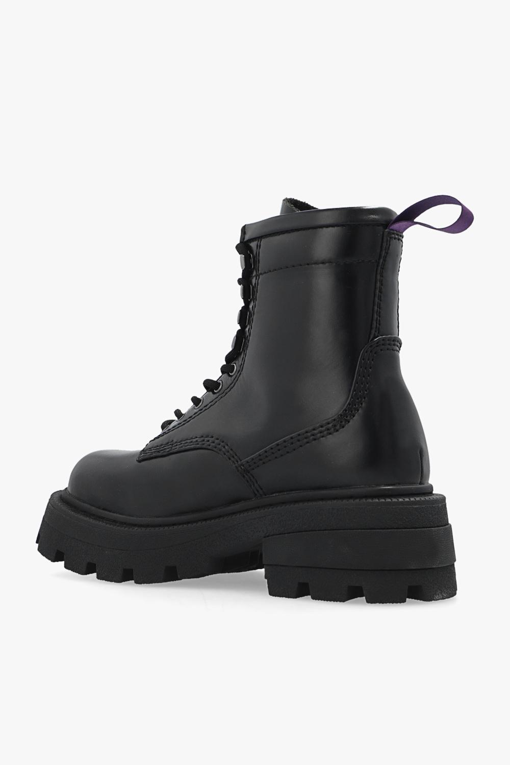 Eytys 'michigan' Leather Combat Boots in Black | Lyst