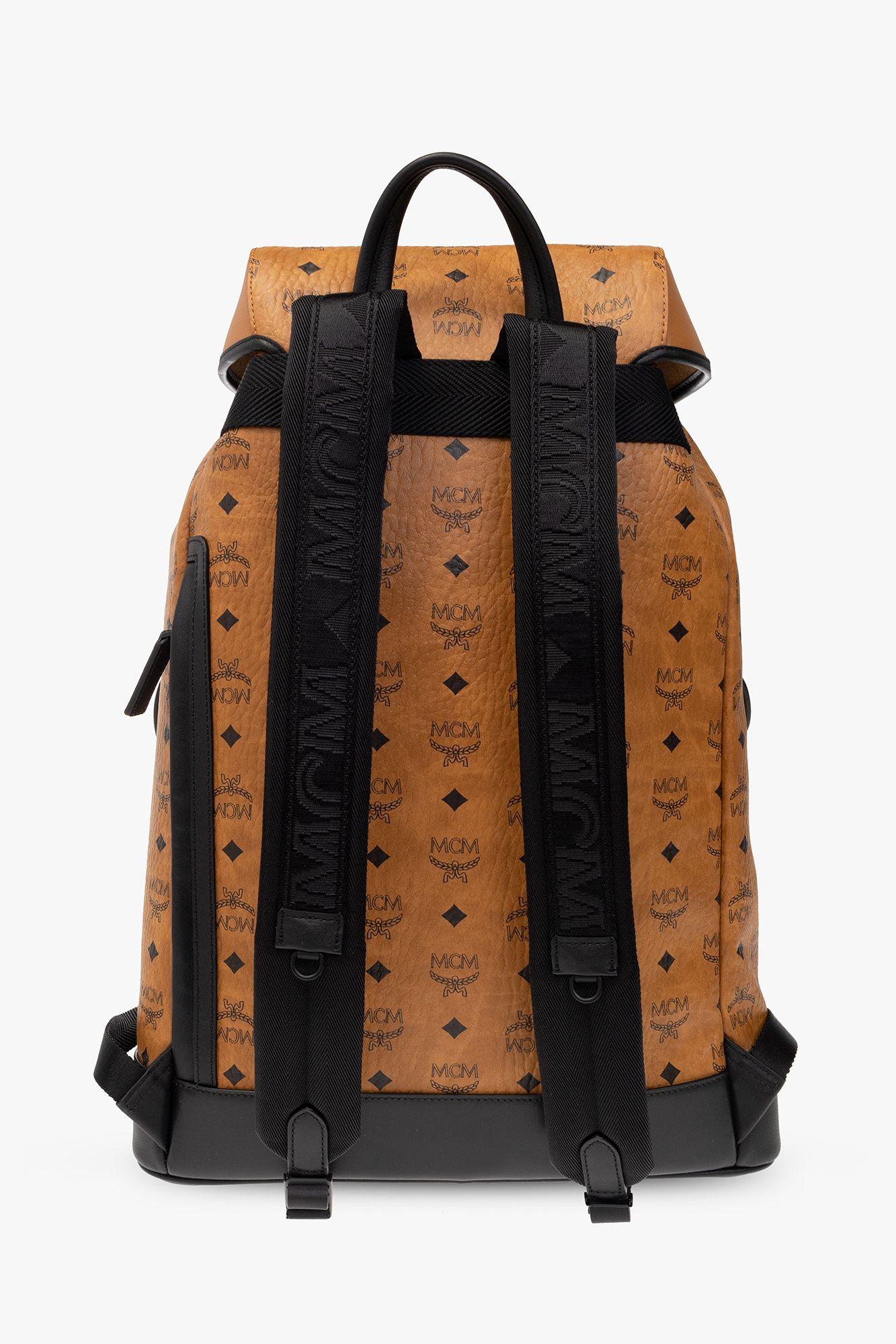 MCM BACKPACK BLACK キリアン モノグラム-