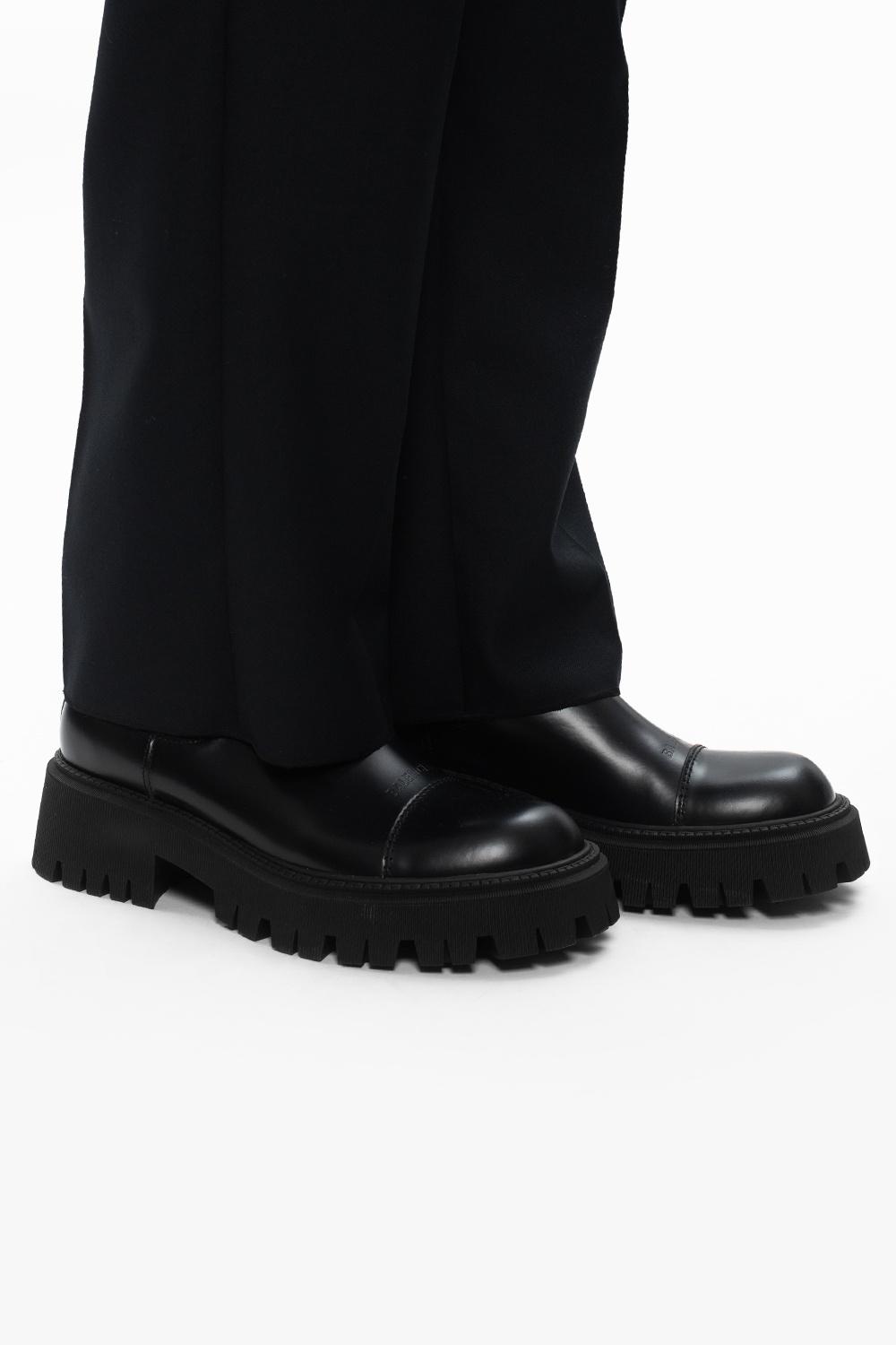 Balenciaga 'tractor' Platform Chelsea Boots in Black for Men | Lyst