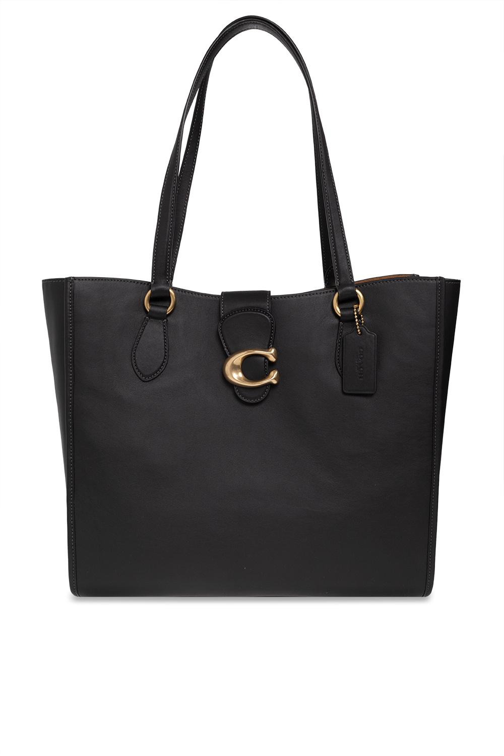 COACH 'theo' Shopper Bag in Black | Lyst Canada