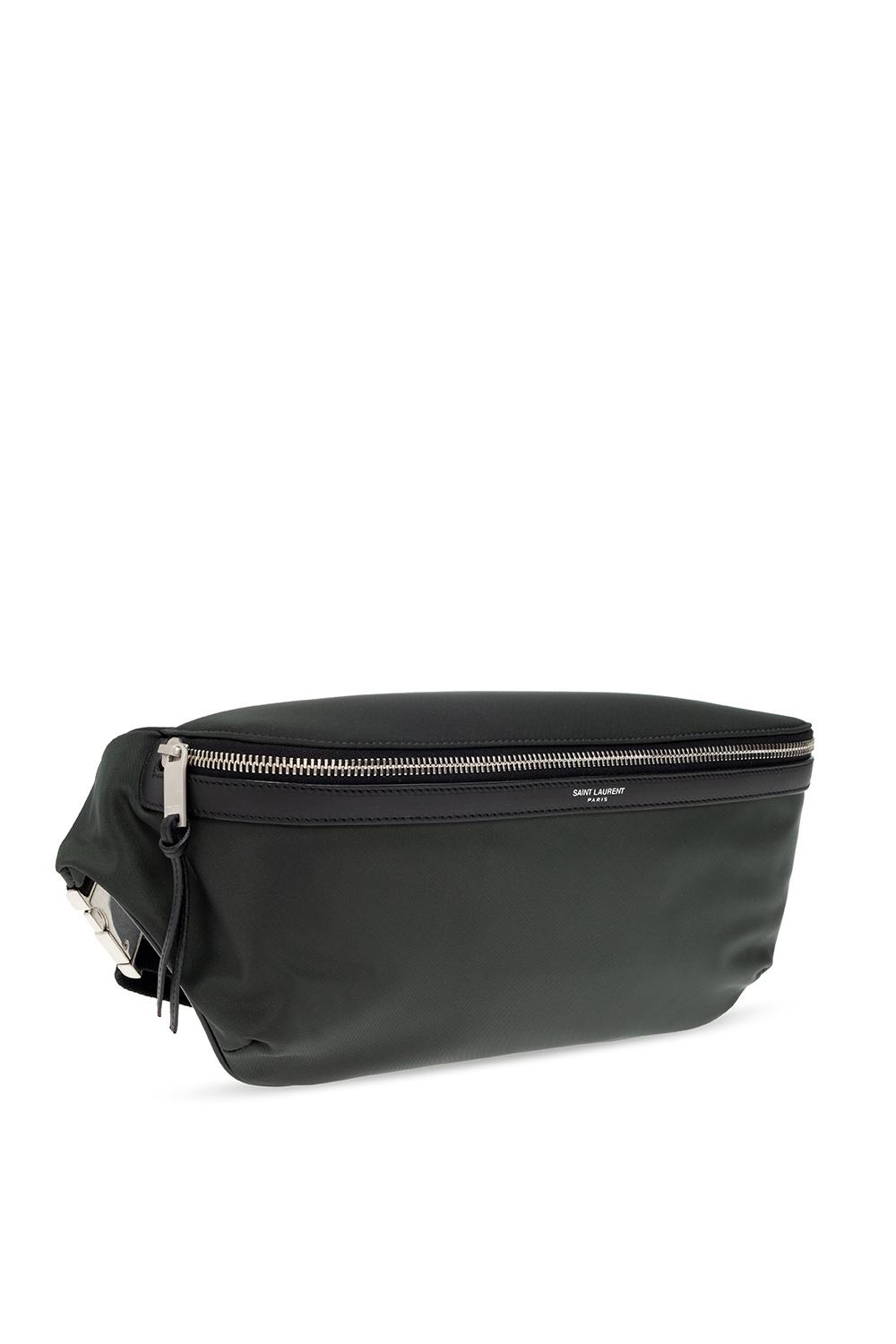 waist bags and bumbags Saint Laurent Synthetic Logo-print Ripstop Shell Belt Bag for Men Mens Bags Belt Bags 