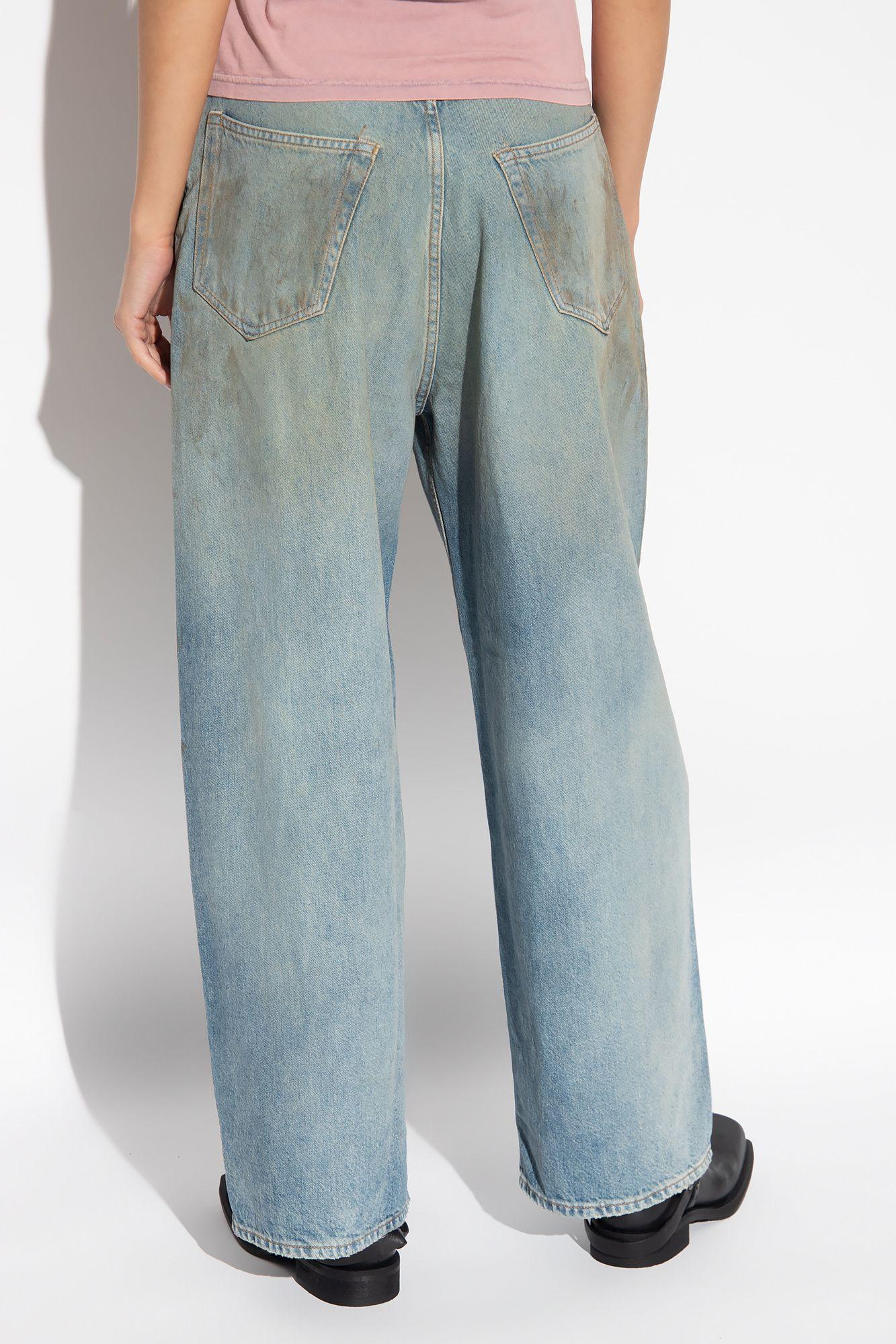 Acne Studios Super Baggy Jeans in Blue | Lyst