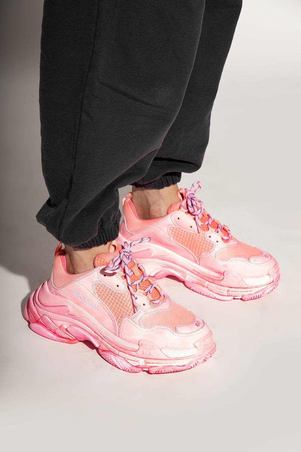 balenciaga hot pink sneakers