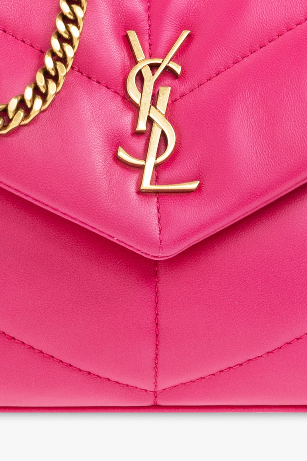 Saint Laurent 'puffer Toy' Shoulder Bag in Pink
