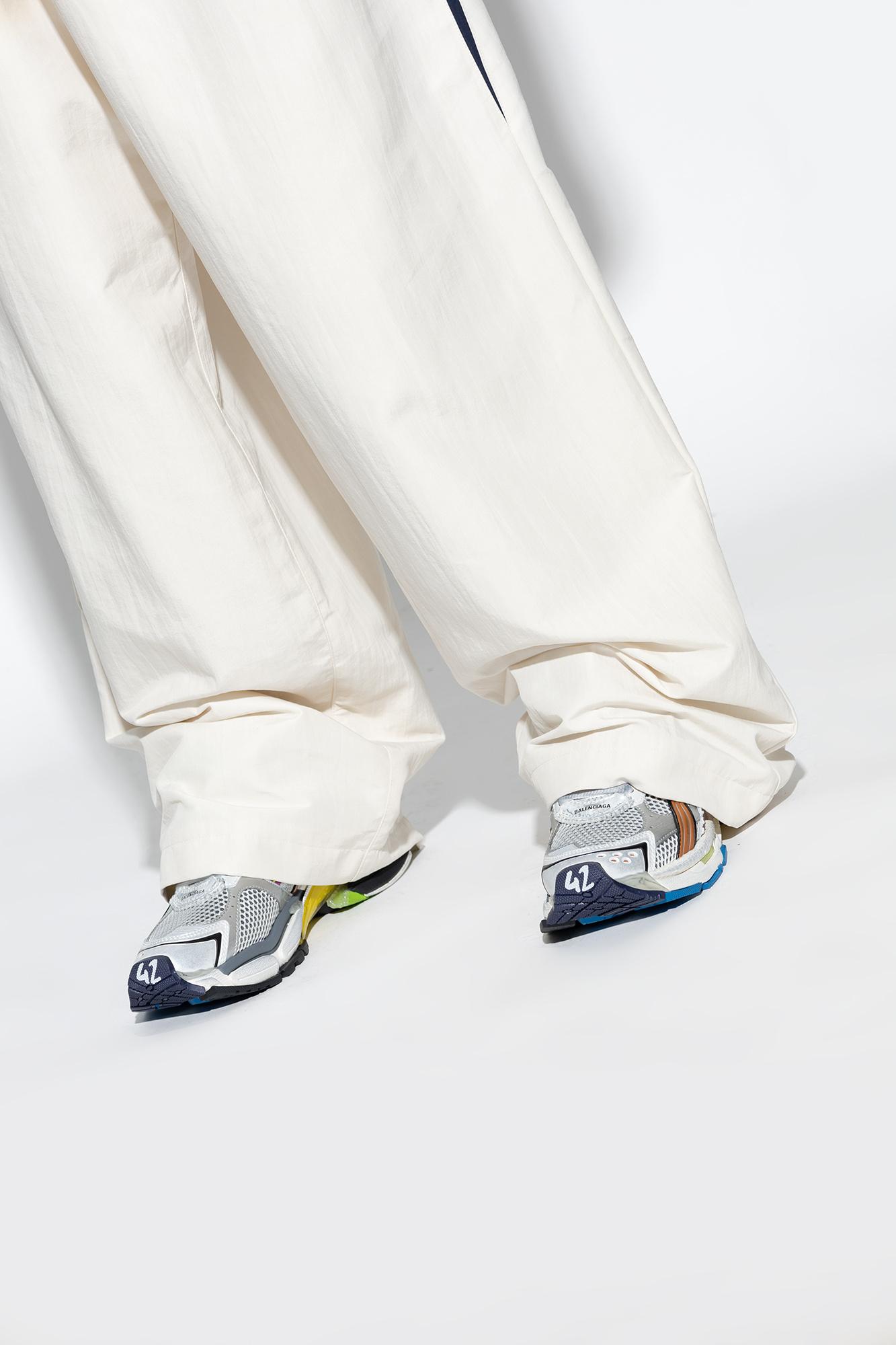 Balenciaga 'Runner' Lace-Up Sneakers in White for Men Lyst