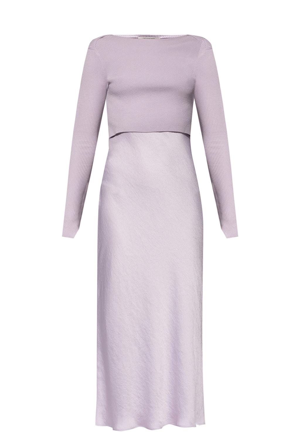 all saints purple dress ALLSAINTS Iva Dress