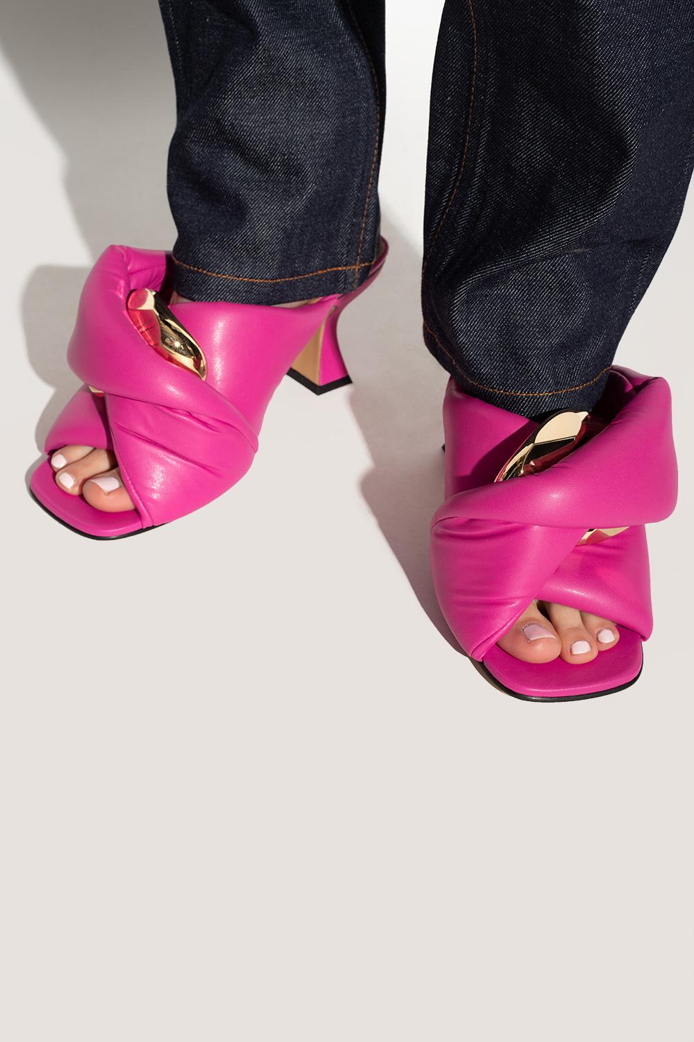JW Anderson 'twist Chain' Mules in Pink Lyst
