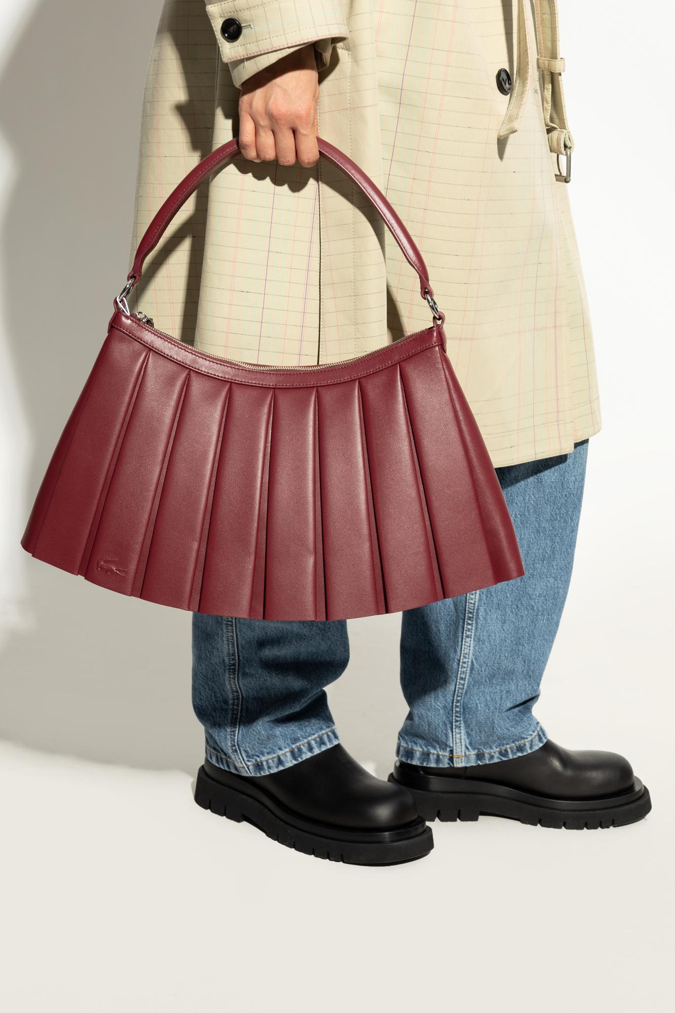 Lacoste Shoulder Bag Lenglen Medium in Red | Lyst