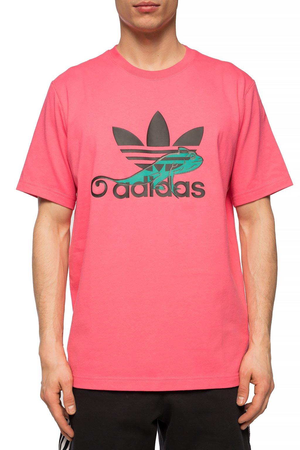 true pink adidas shirt