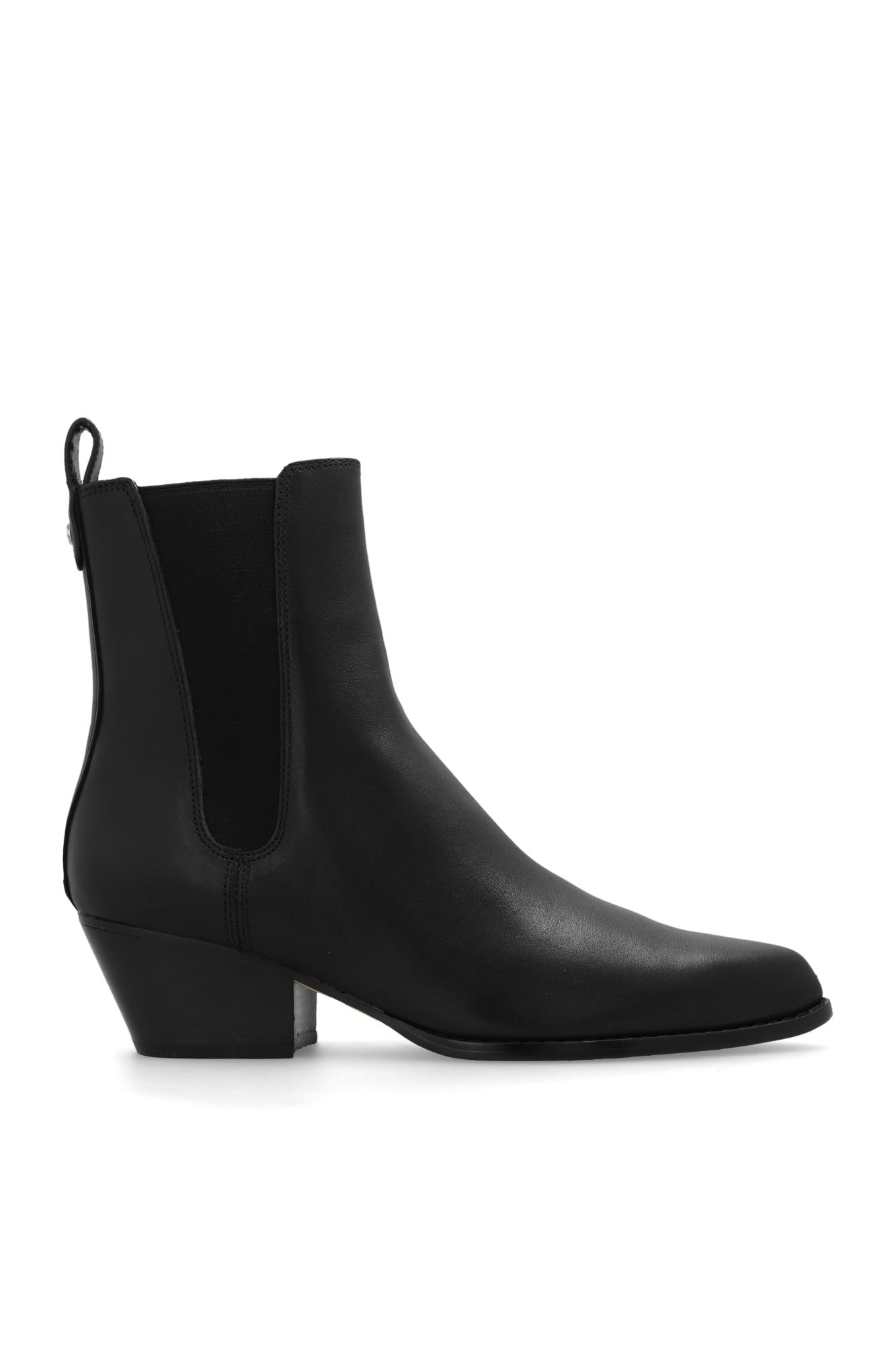 MICHAEL Michael Kors 'kinlee' Heeled Boots in Black | Lyst