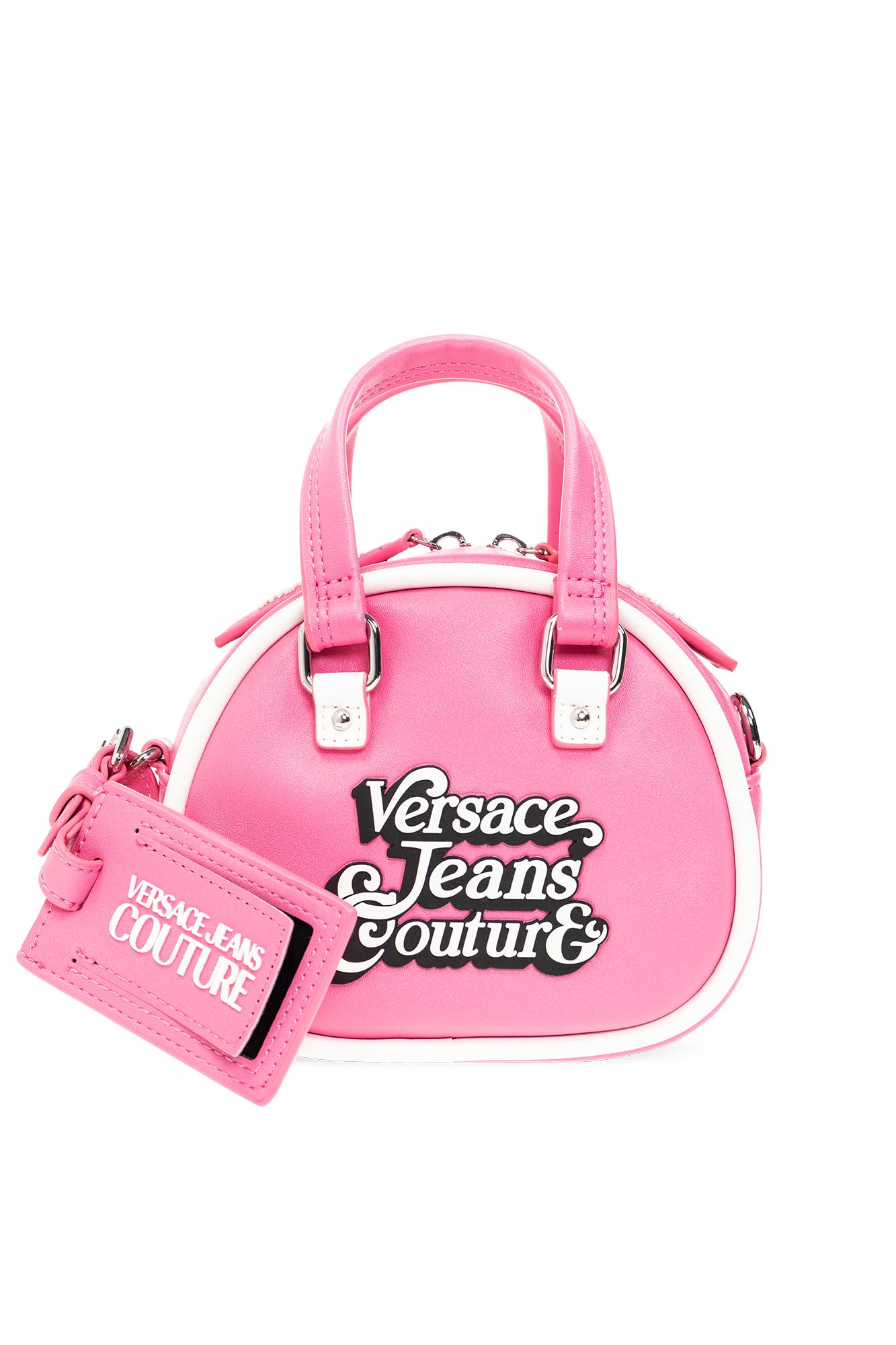 Pink Shoulder bag with logo Versace Jeans Couture - Vitkac France