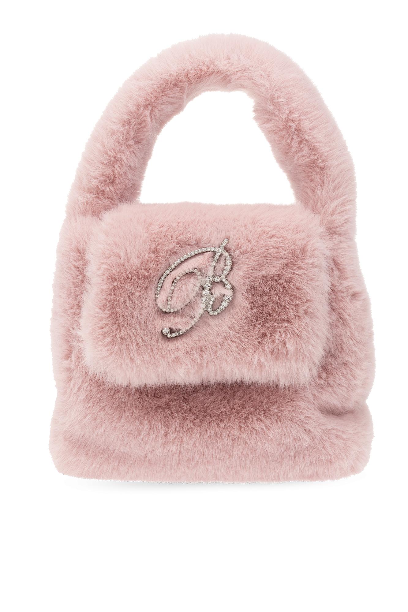 Blumarine Fur Handbag in Pink