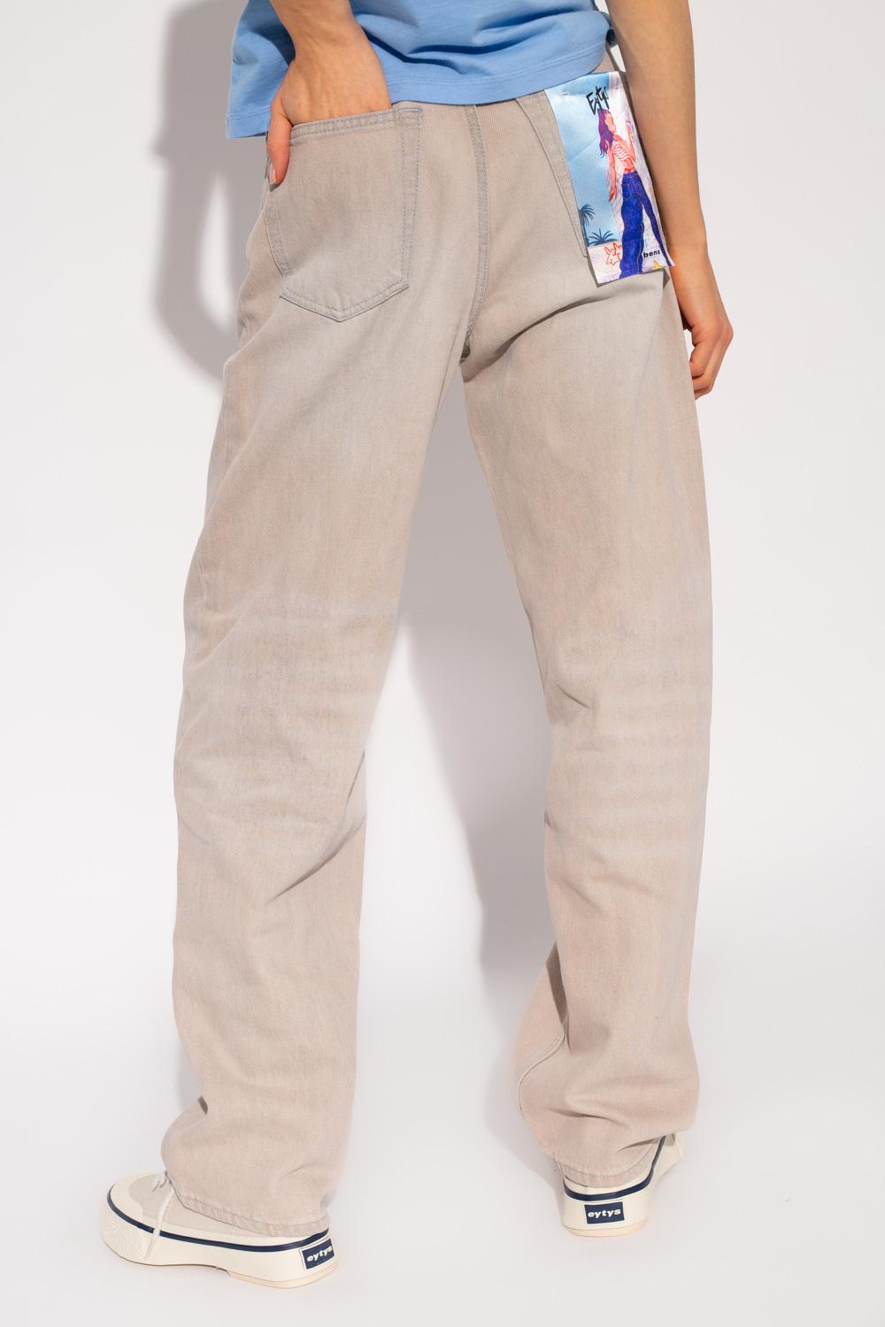 Eytys 'benz' Baggy Jeans in Natural | Lyst