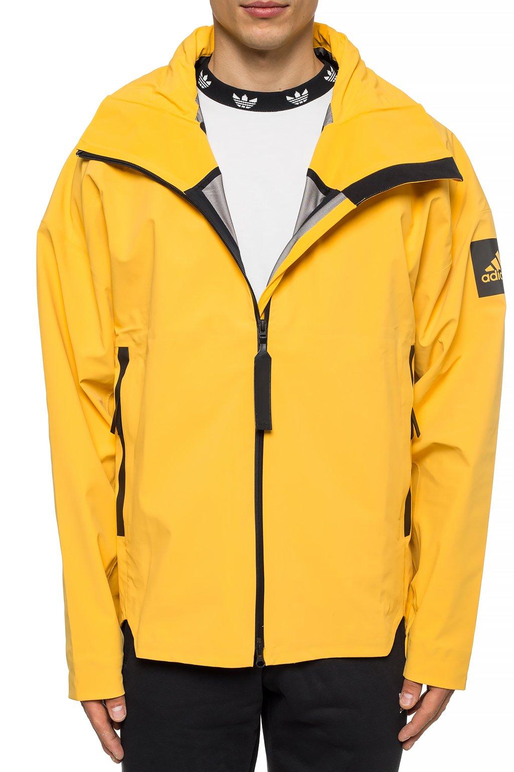 adidas Originals Synthetic Waterproof Jacket in Yellow for ...