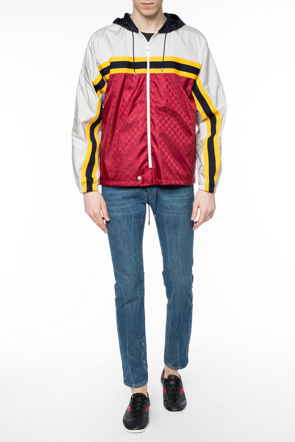 Gucci Synthetic Rain Jacket With Logo for Men - Lyst